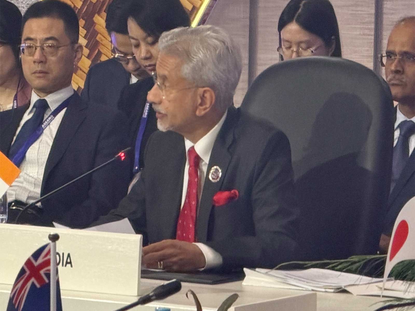 External Affairs Minister S Jaishankar addresses the 21st East Asia Summit (EAS) in Manila, Philippines. (Photo: X/@DrSJaishankar)