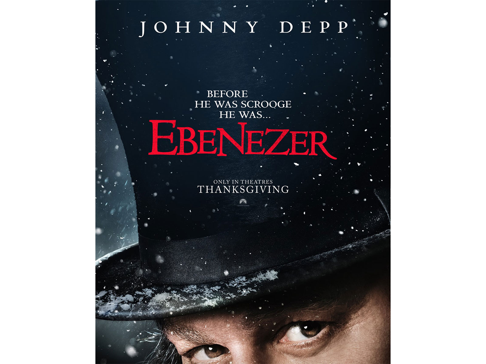 'Ebenezer' poster (Photo/Instagram/@johnnydepp)