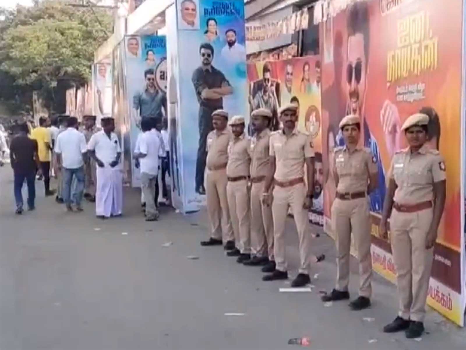 'Jana Nayagan' movie release celebration in Ramanathapuram (Photo/ANI)