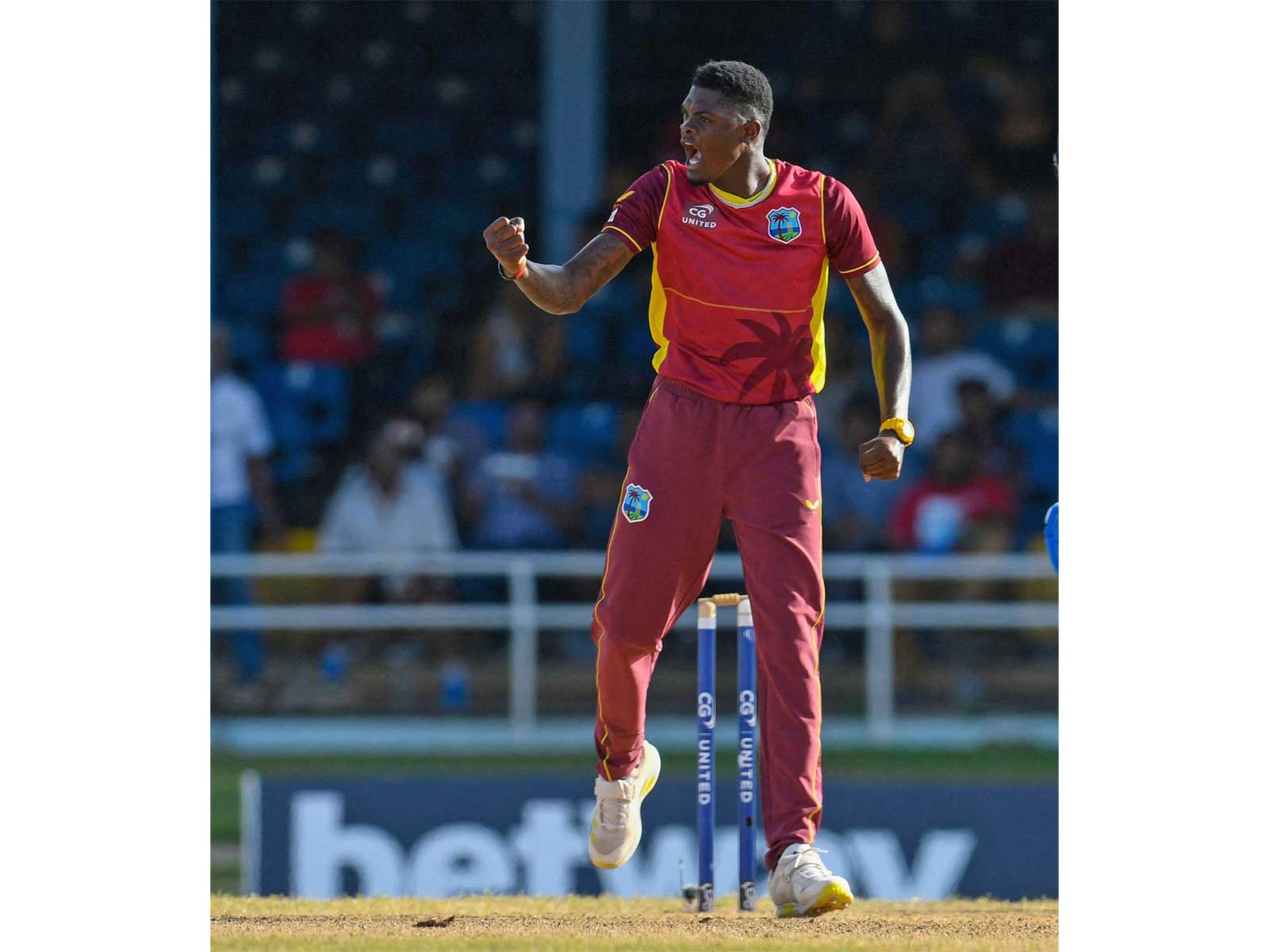 West Indies Alzarri Joseph. (Photo/ANI)