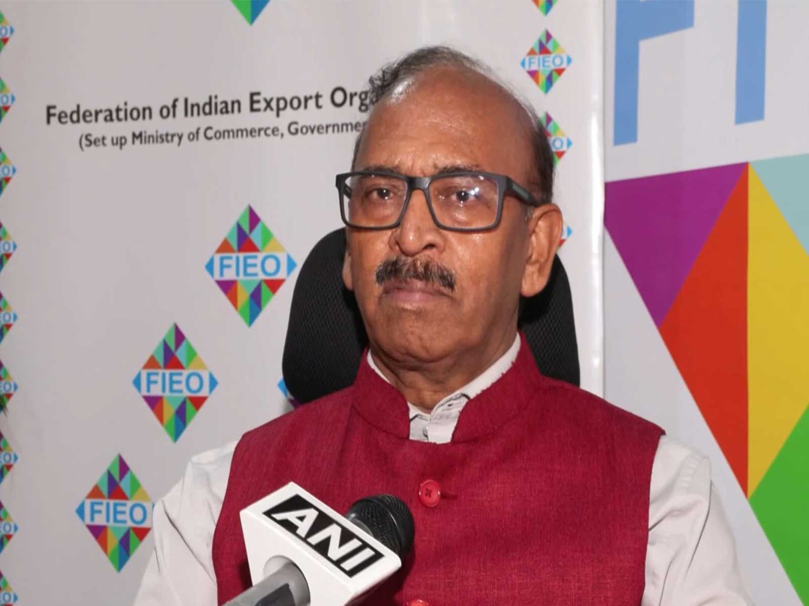 Ajay Sahai, DG & CEO,  Federation of Indian Export Organisations. (Photo-ANI)