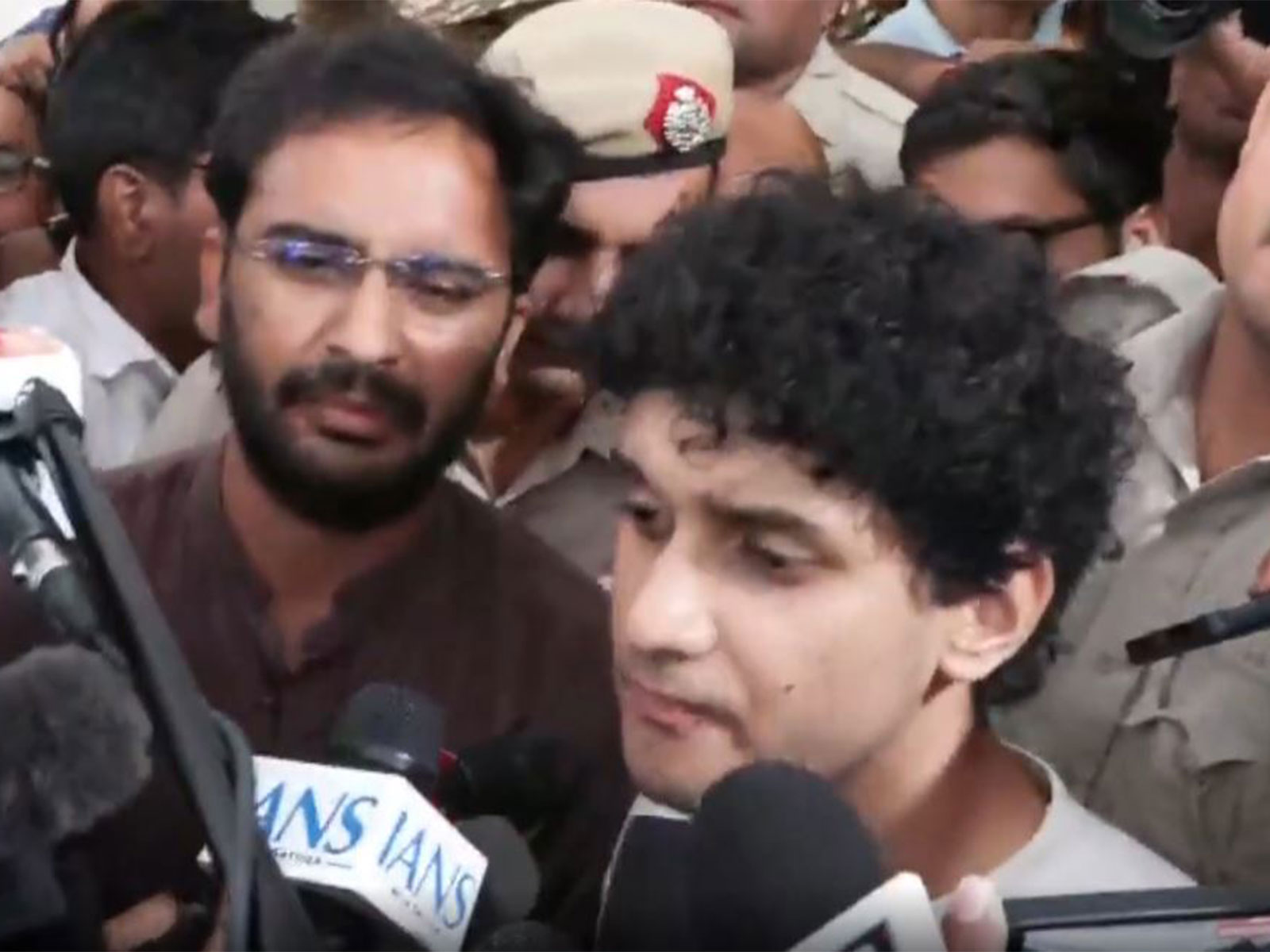 CJP's chief spokesperson Saurav Das (right) and its national spokesperson Ashutosh Ranka (Photo/ANI)