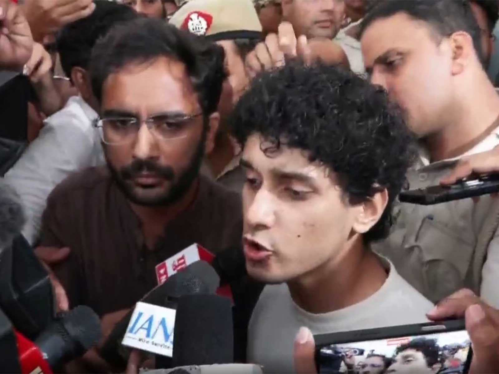 CJP representatives Sourav Das and Ashutosh Ranka (Photo/ANI)