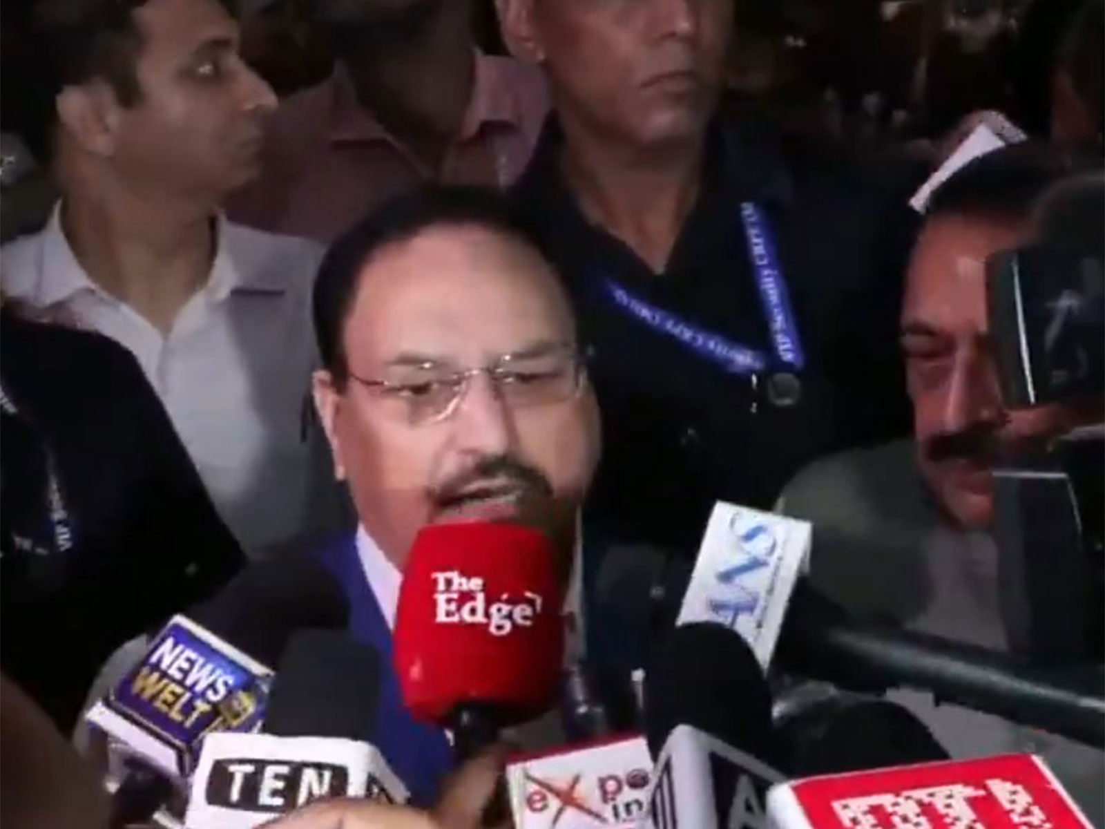 Union Minister JP Nadda (Photo/ANI) 
