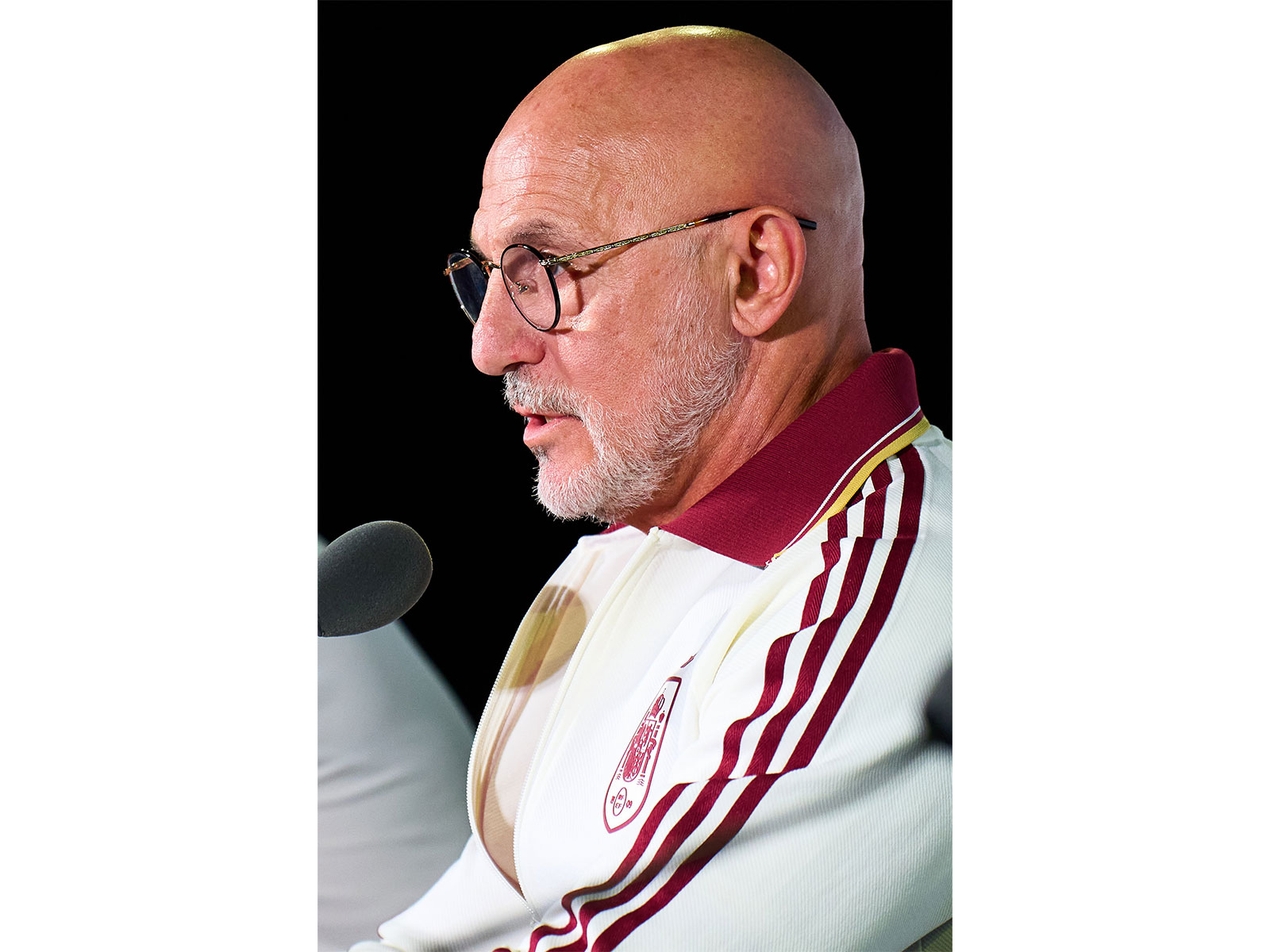 Spain coach Luis de la Fuente. (Photo: X/ @SEFutbol)