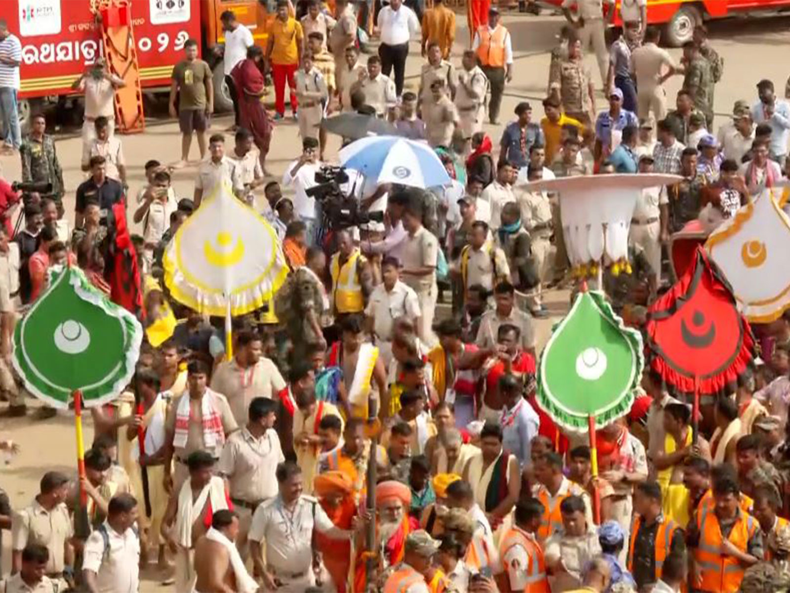 Bahuda Yatra celebrations at Lord Jagannath temple (Photo/ANI)