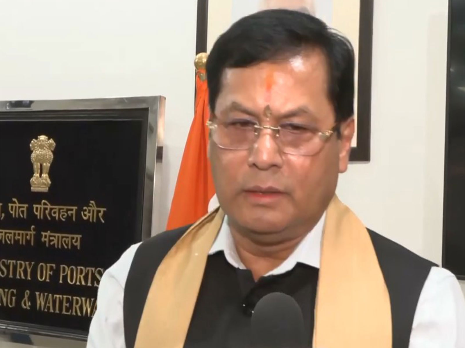 Union Minister Sarbananda Sonowal (Photo/ANI)