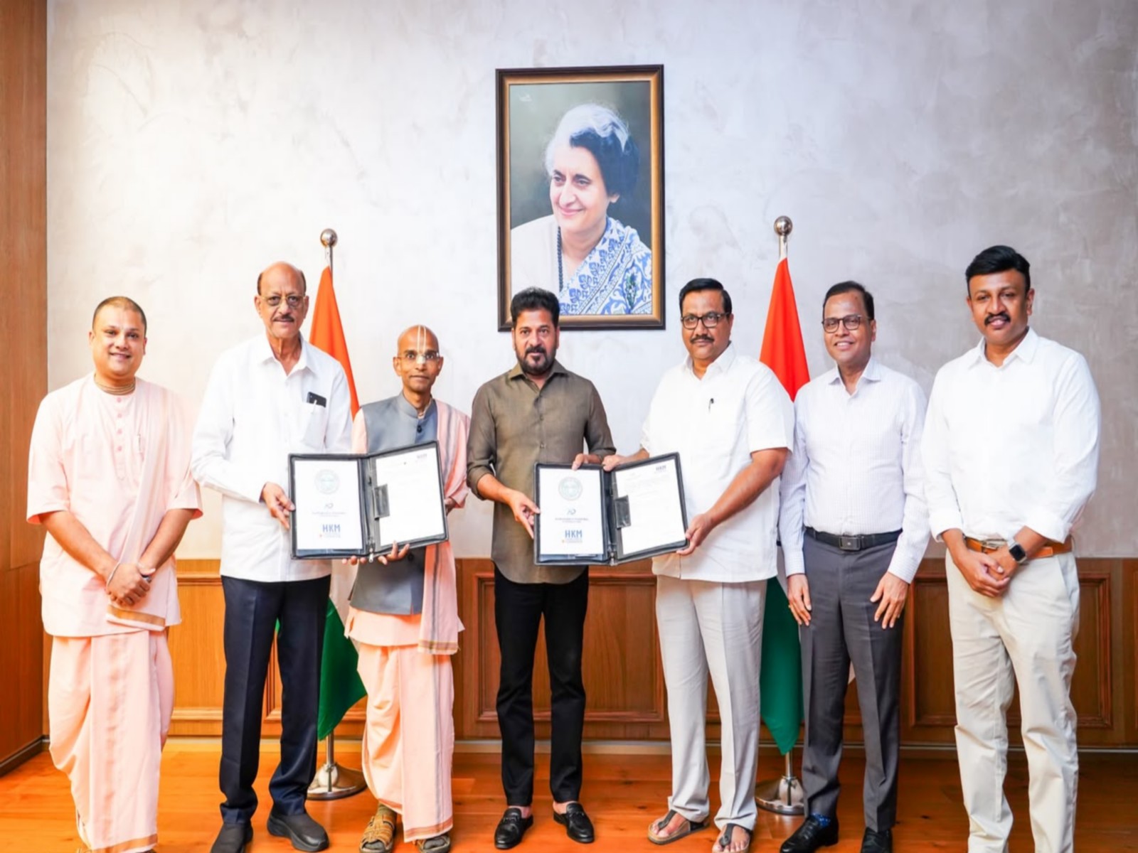 CM Revanth Reddy orders officials to develop Indiramma housing colonies in Hyderabad (Photo/TelanganaCMO) 