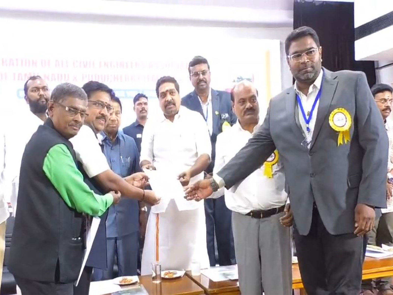 Tamil Nadu Housing Minister R Rajkumar (Photo/ANI)