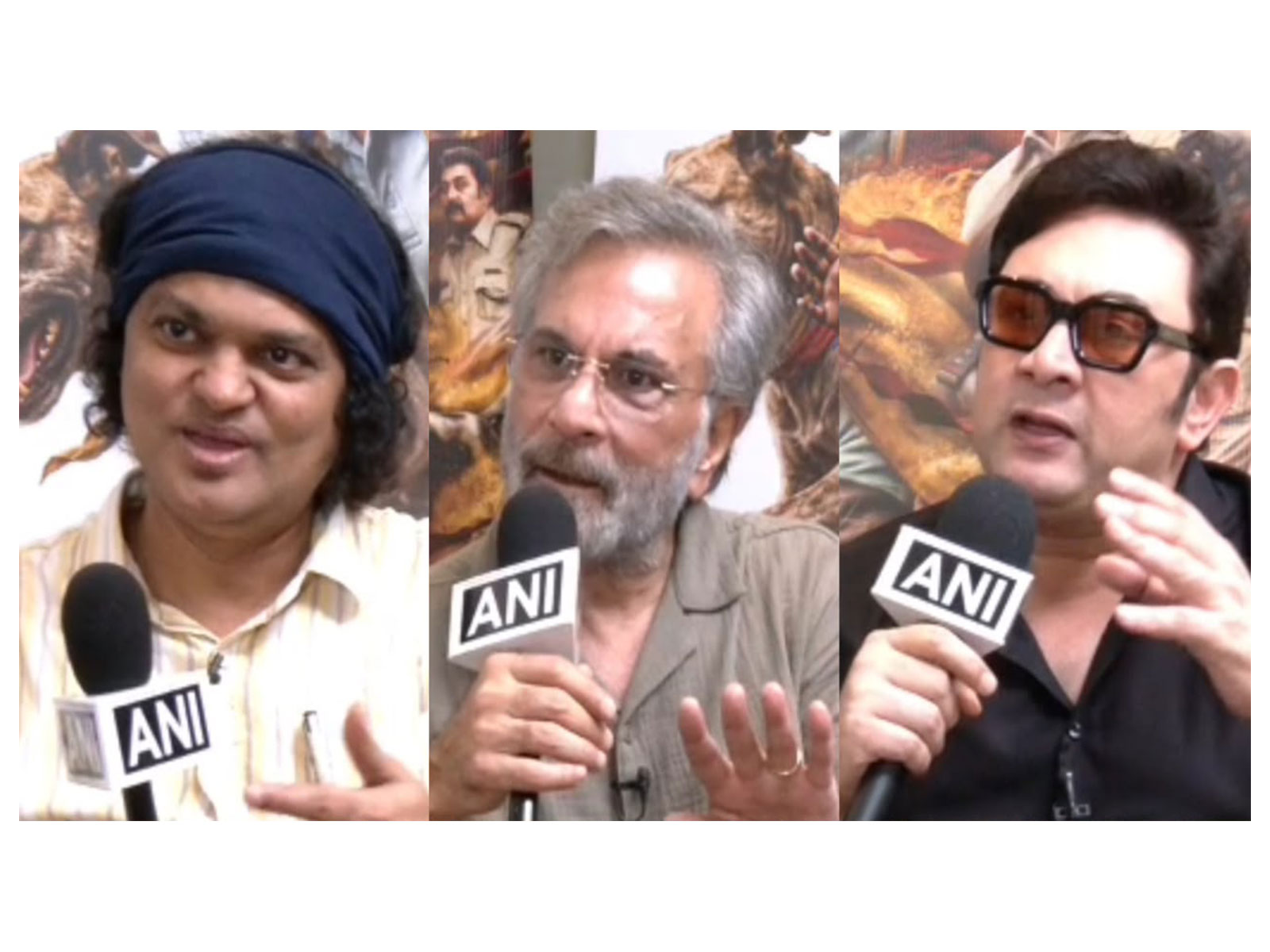Director Amit Rai, Pavan Malhotra and Rajesh Kumar (Photo/ANI)