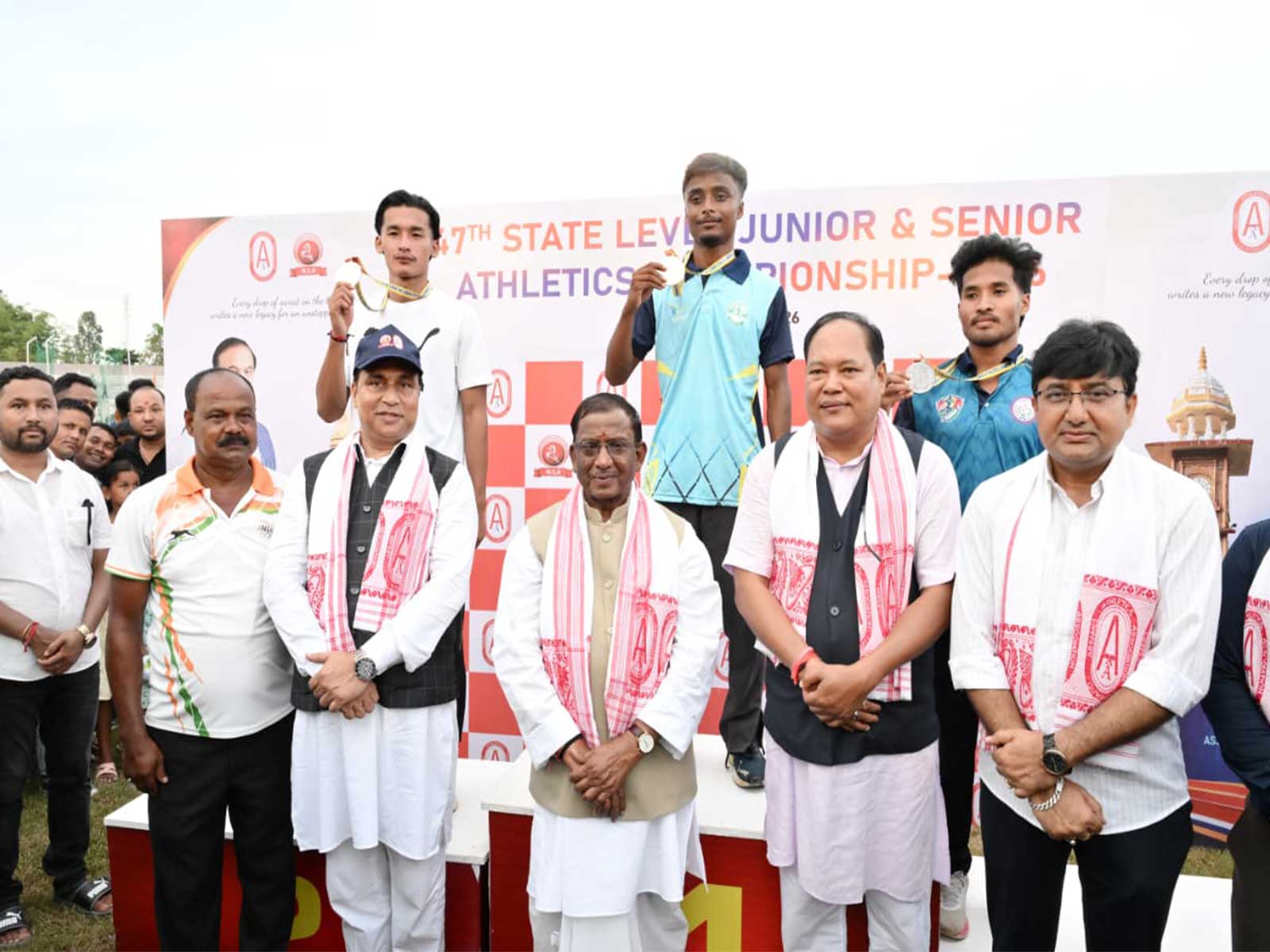 47th Assam State Athletics Championship begins in Nalbari (Photo/ANI)