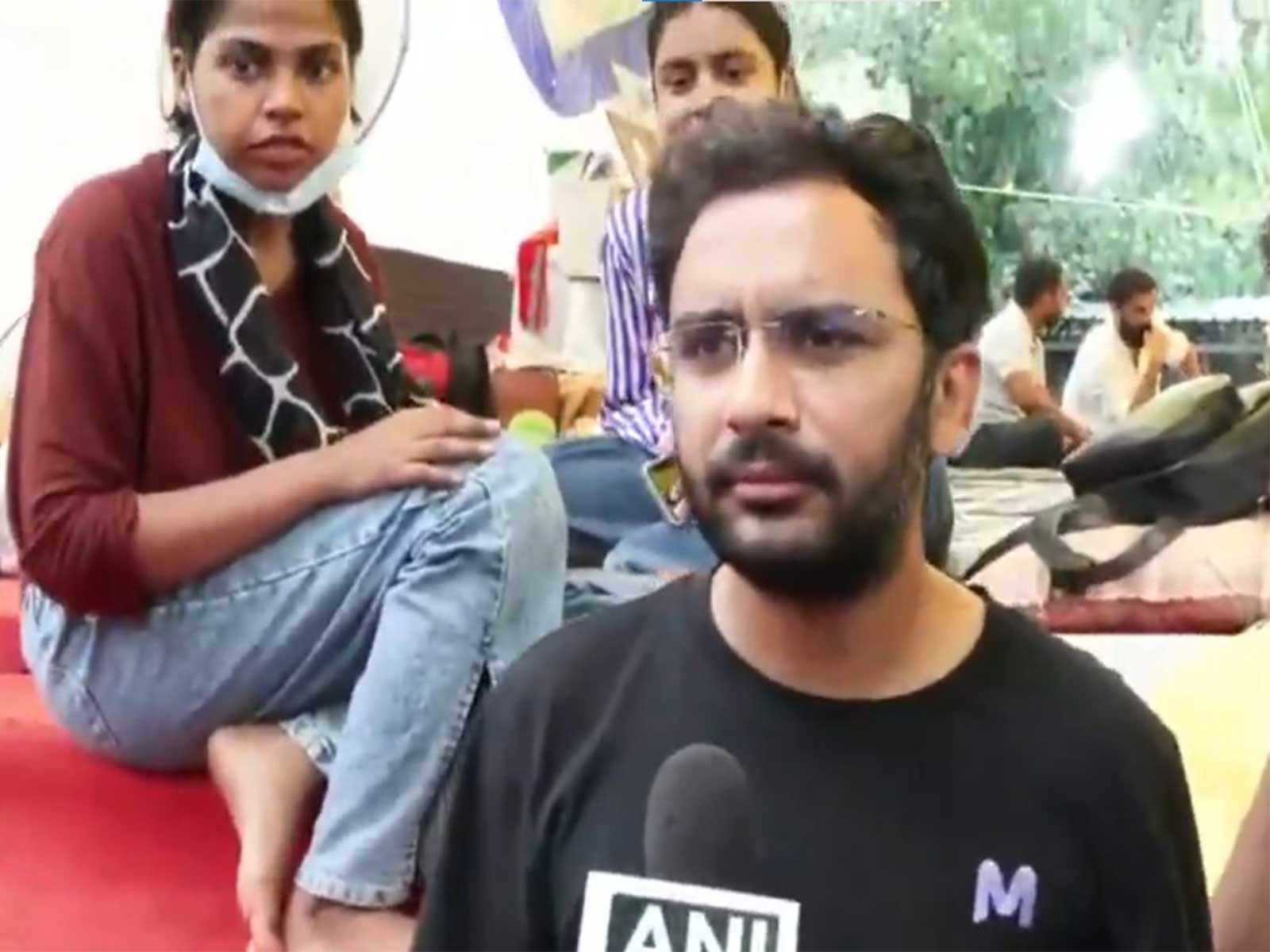 Cockroach Janata Party (CJP) representative Ashutosh Ranka (Photo/ANI)