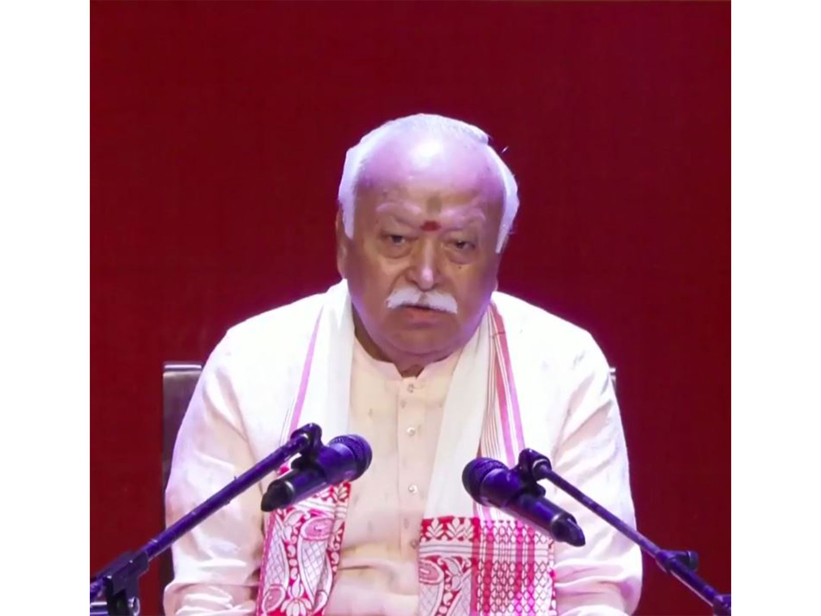 RSS chief Mohan Bhagwat (Photo/ANI)