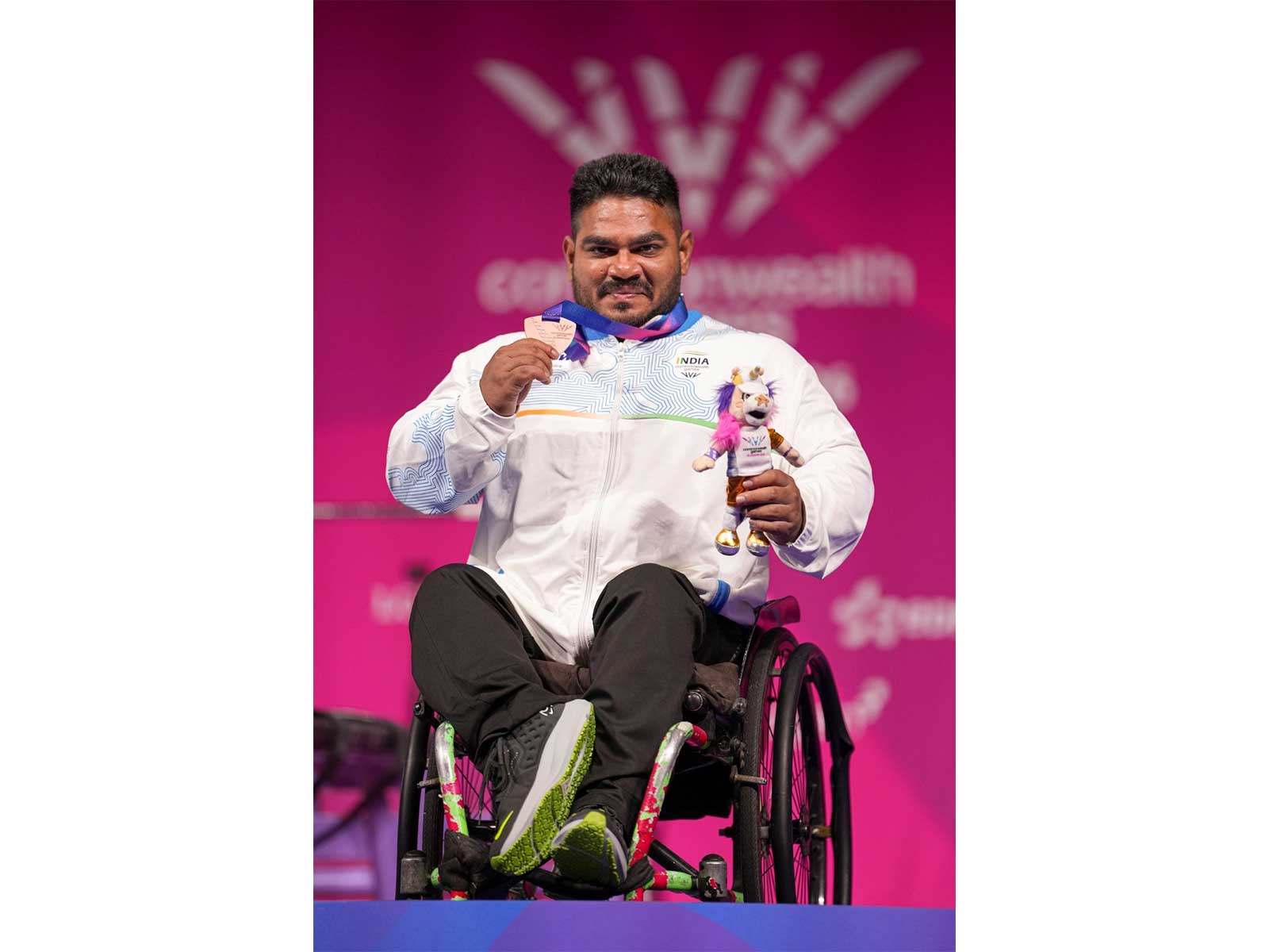 Indian para powerlifter Jhandu Kumar. (Photo: X/ @narendramodi)