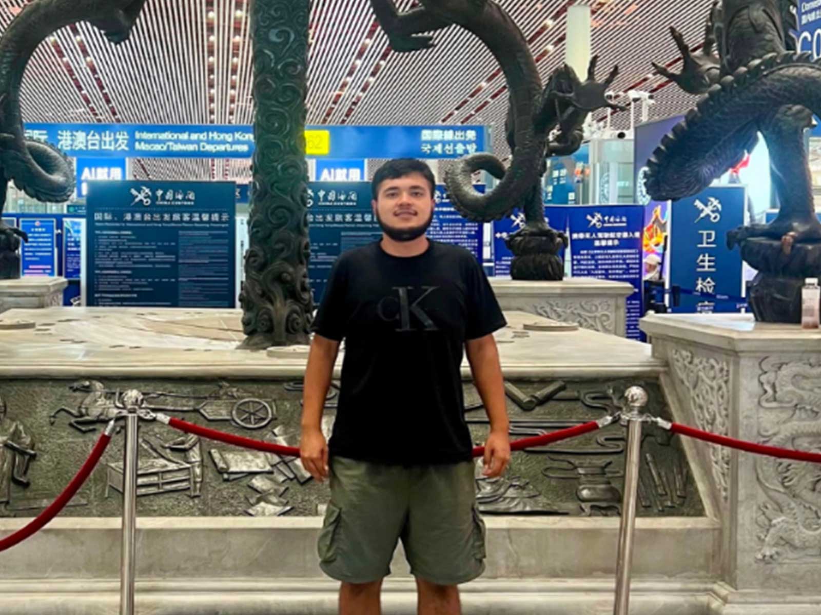 Uyghur asylum seeker Arafat Adil, 21, who was deported from Germany to China despite human rights warnings. (Photo/World Uyghur Congress)