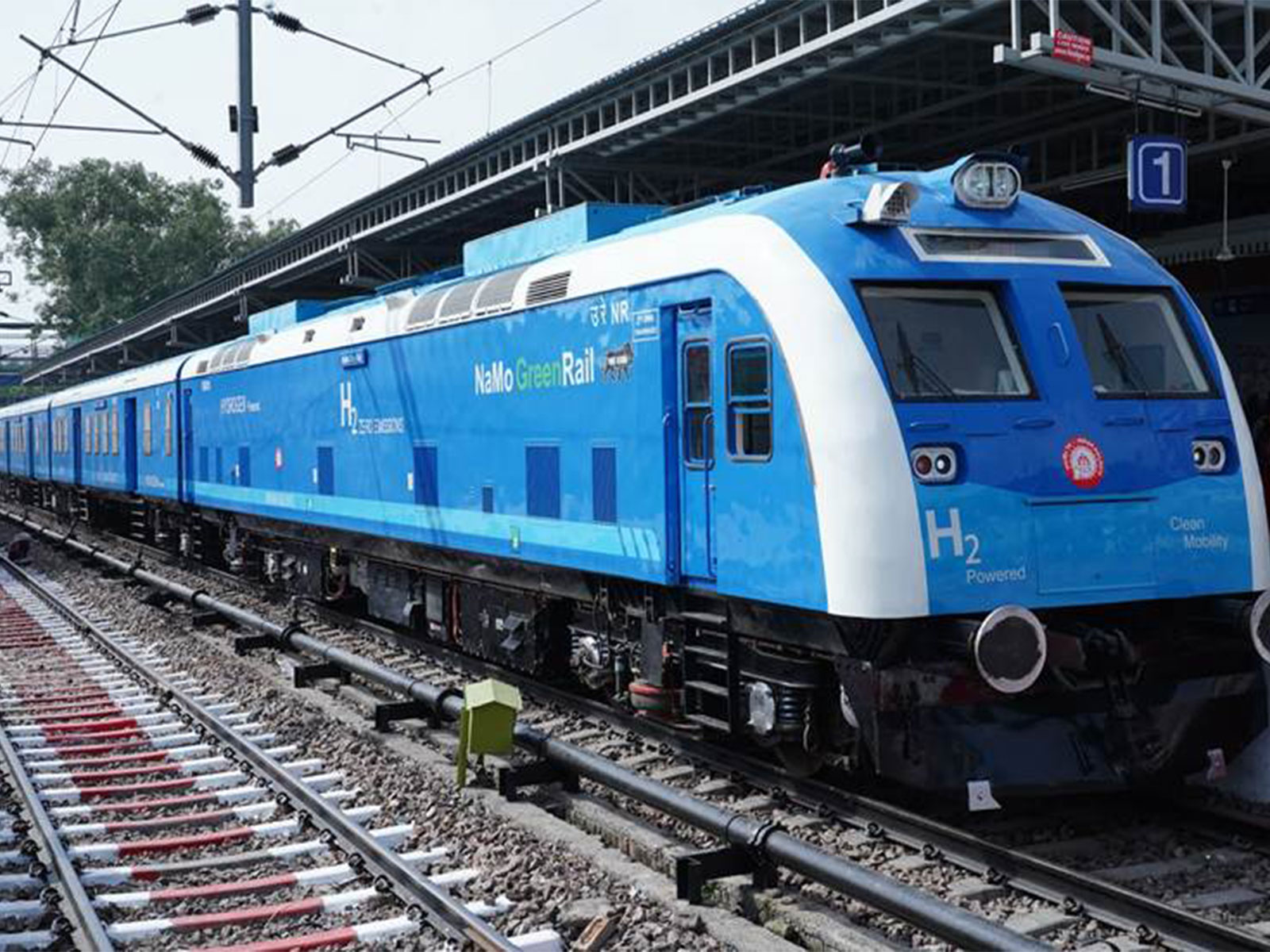 Jind-Sonipat Hydrogen Train (Photo/PIB)