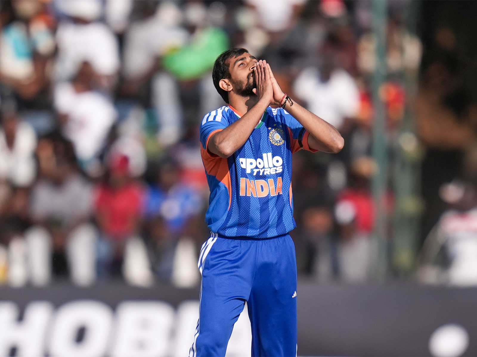 Prince Yadav celebrates a wicket (Photo: @BCCI X)