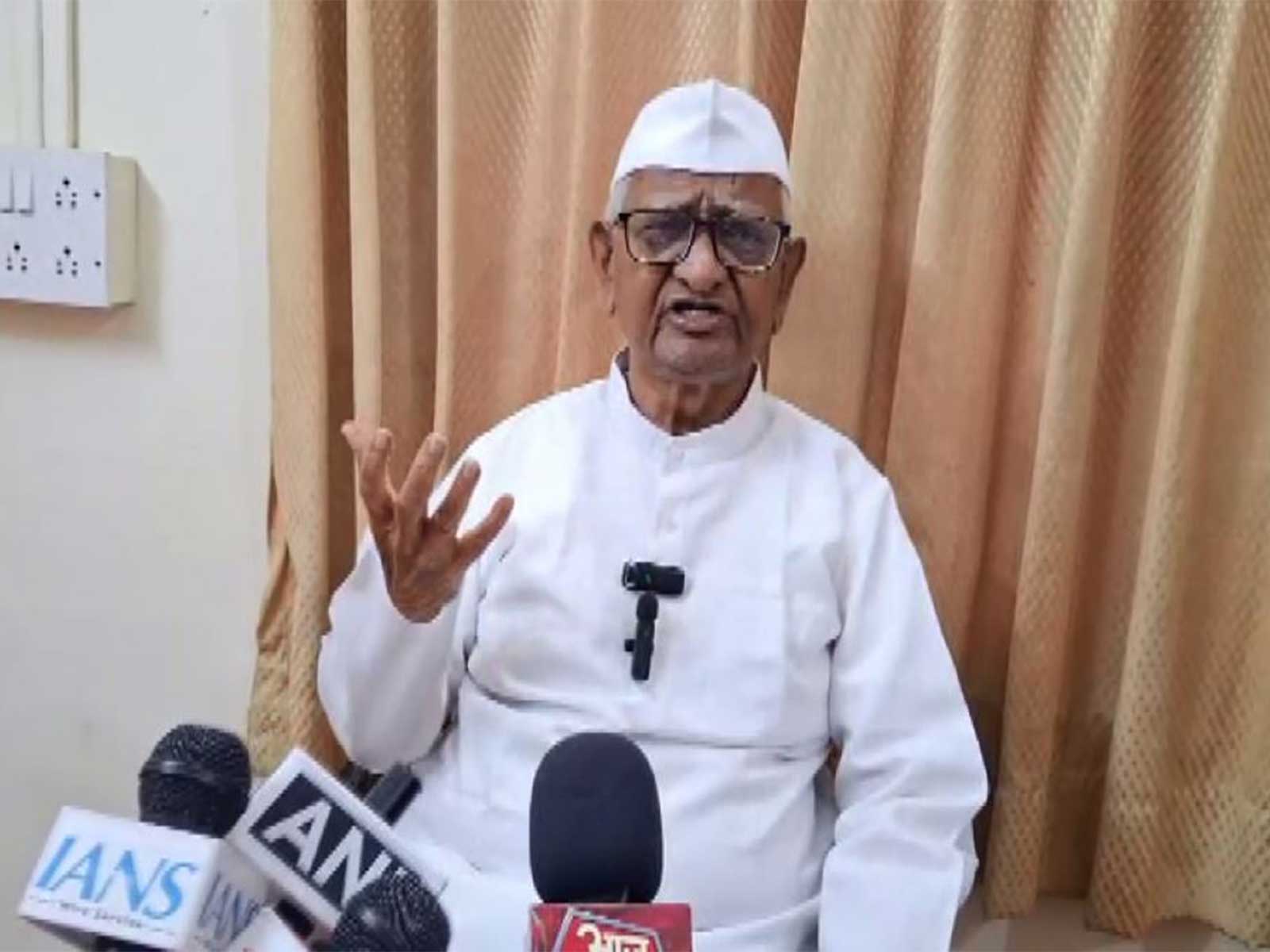 Activist Anna Hazare (Photo/ANI)
