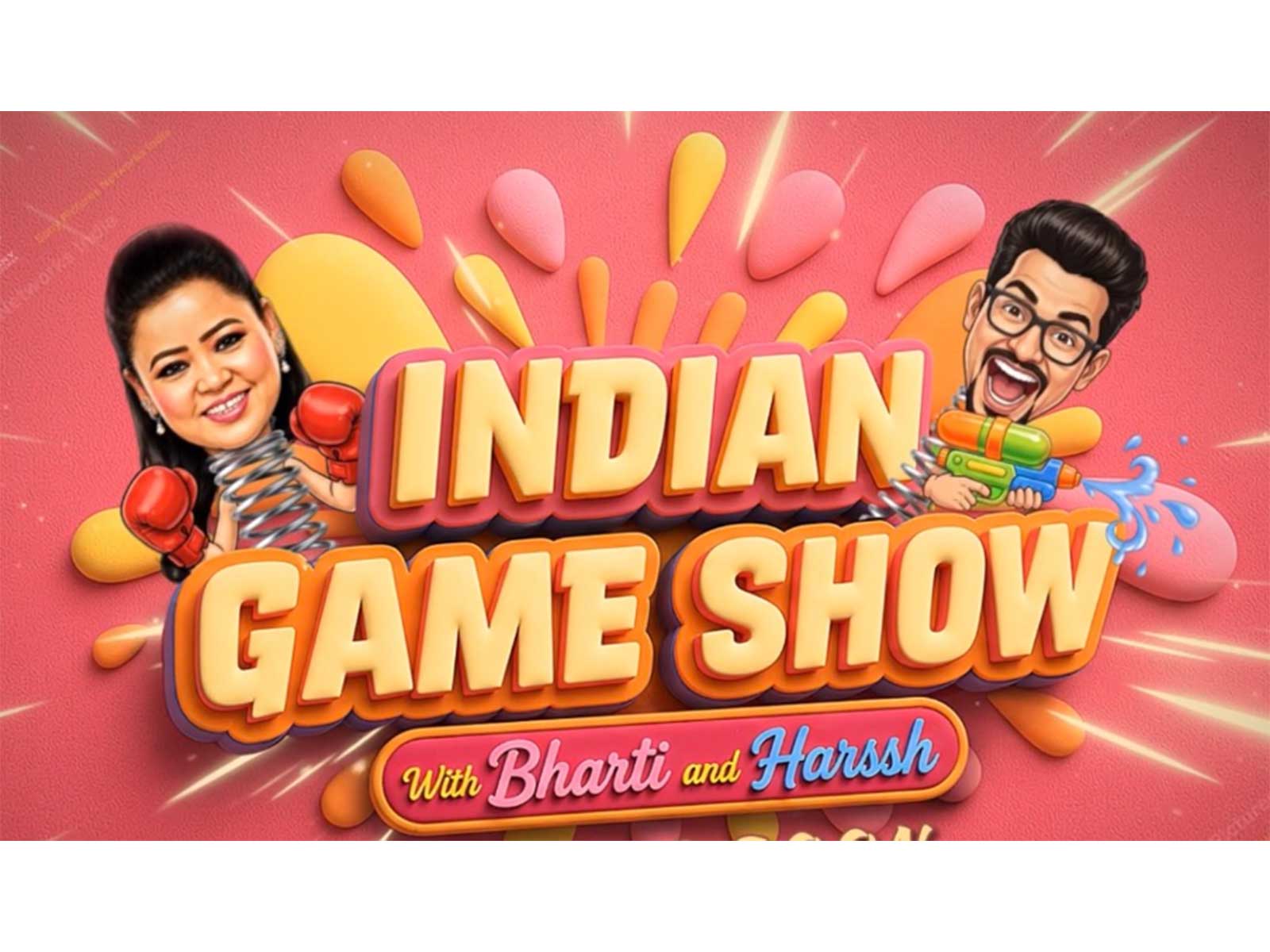 Poster of Indian Game Show with Bharti and Harssh' (Photo/Sony TV)