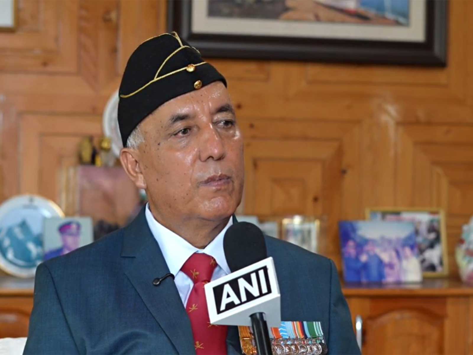 Kargil War hero Brigadier (Retd.) Khushal Thakur (Photo/ANI)