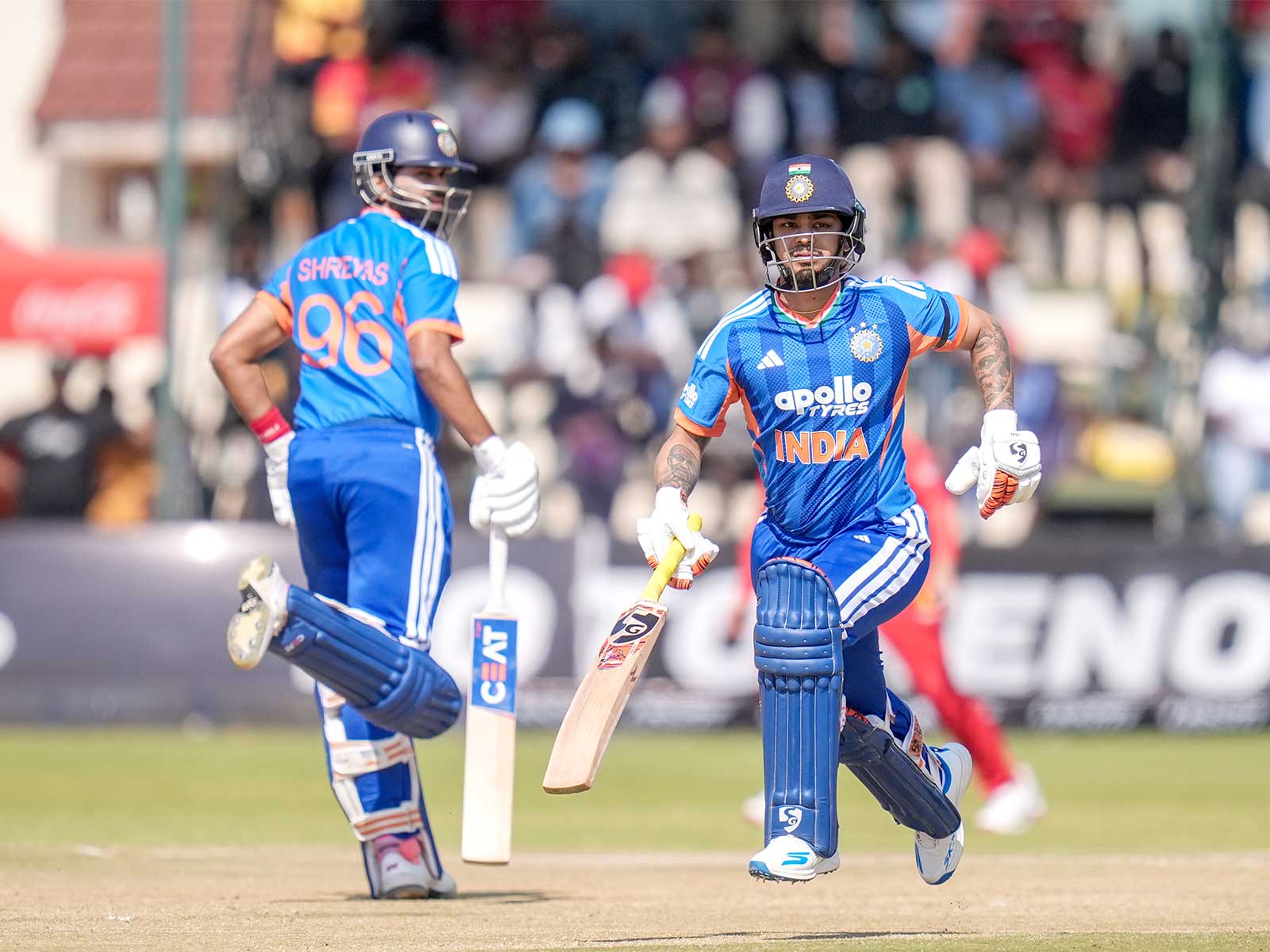Ishan Kishan in action (Photo: X/@BCCI) 