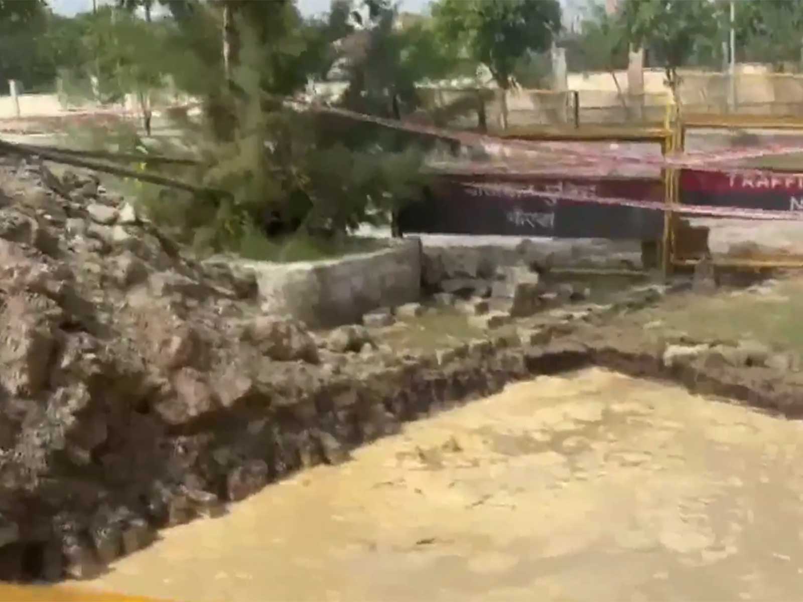 Visuals from Kaladham Colony in Greater Noida's Knowledge Park 2, where a 6-year-old child died (Photo/ANI)