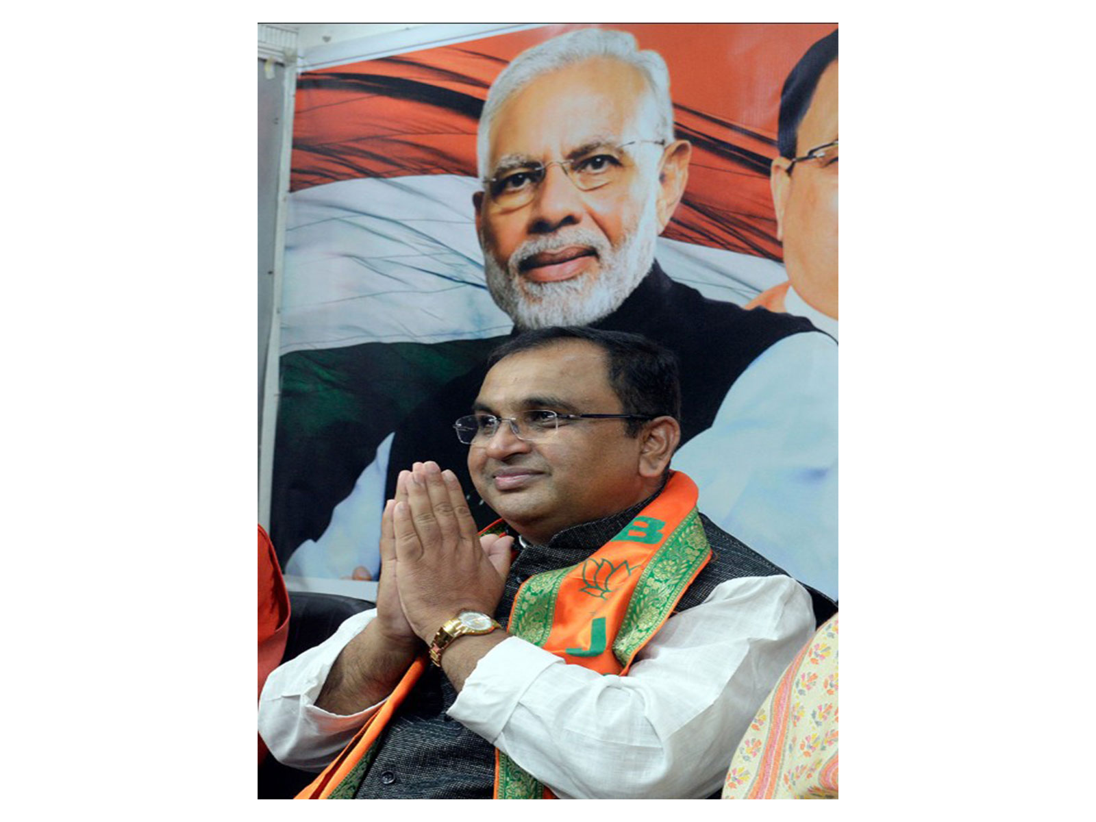 BJP Minority Morcha National Chief Jamal Siddiqui (Photo/ANI)