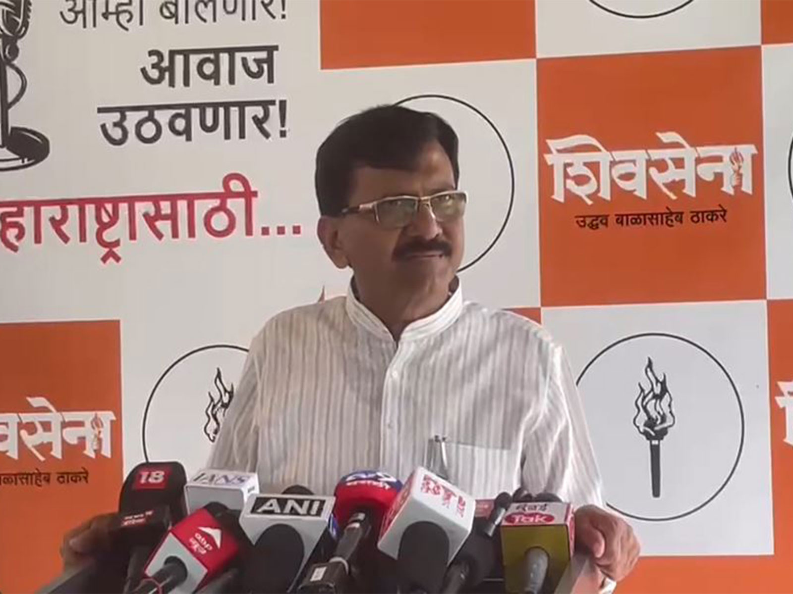 Shiv Sena (UBT) MP Sanjay Raut (Photo/ANI)