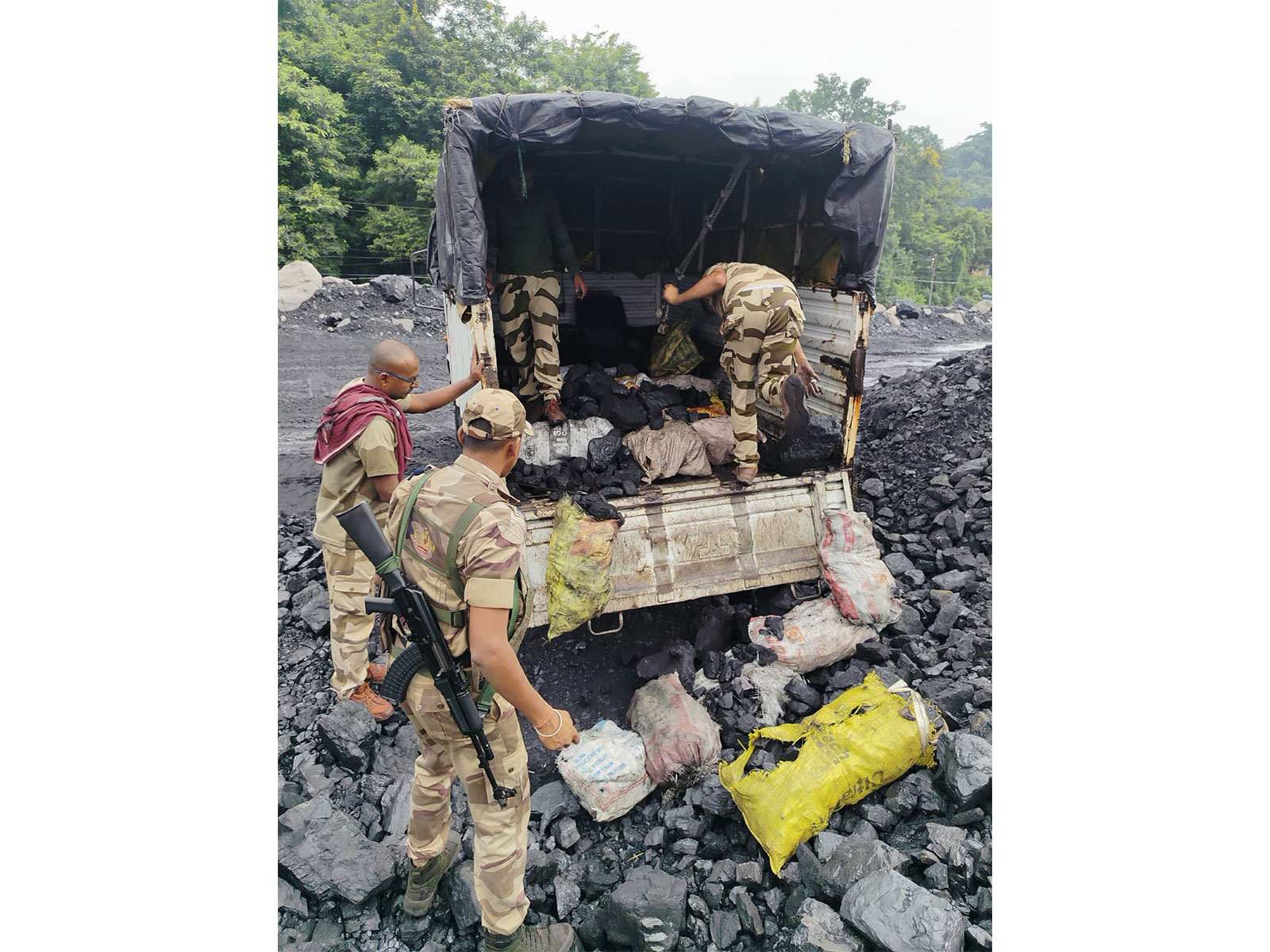 CISF intensifies action against illegal coal mining (Photo/CISF)