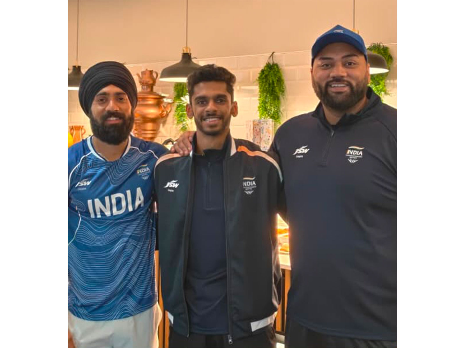 Indian players at  Commonwealth Games 2026. (Photo/IOA) 