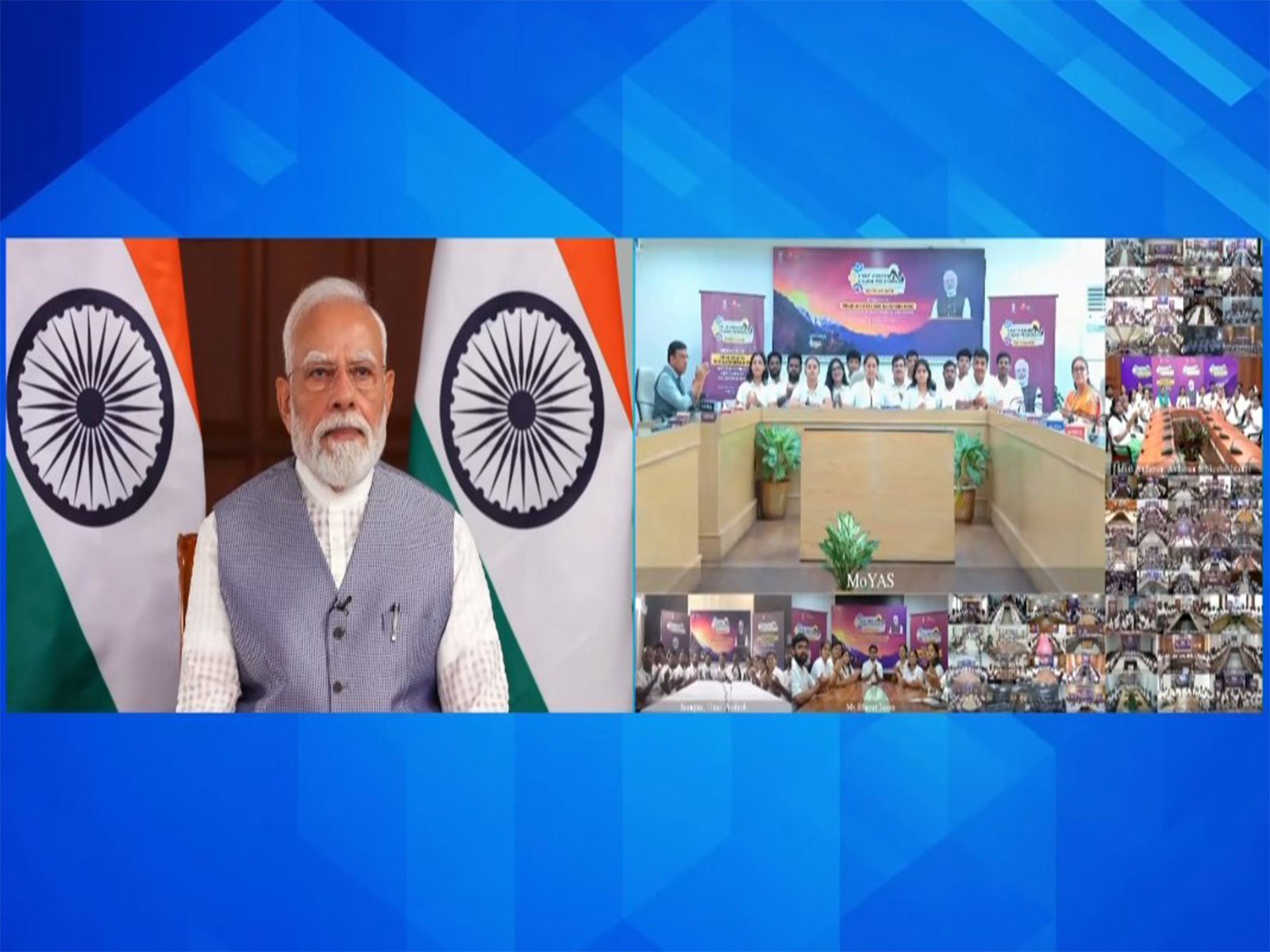 PM Modi recalls his visit to HP's Chango border area (Photo/DD News)