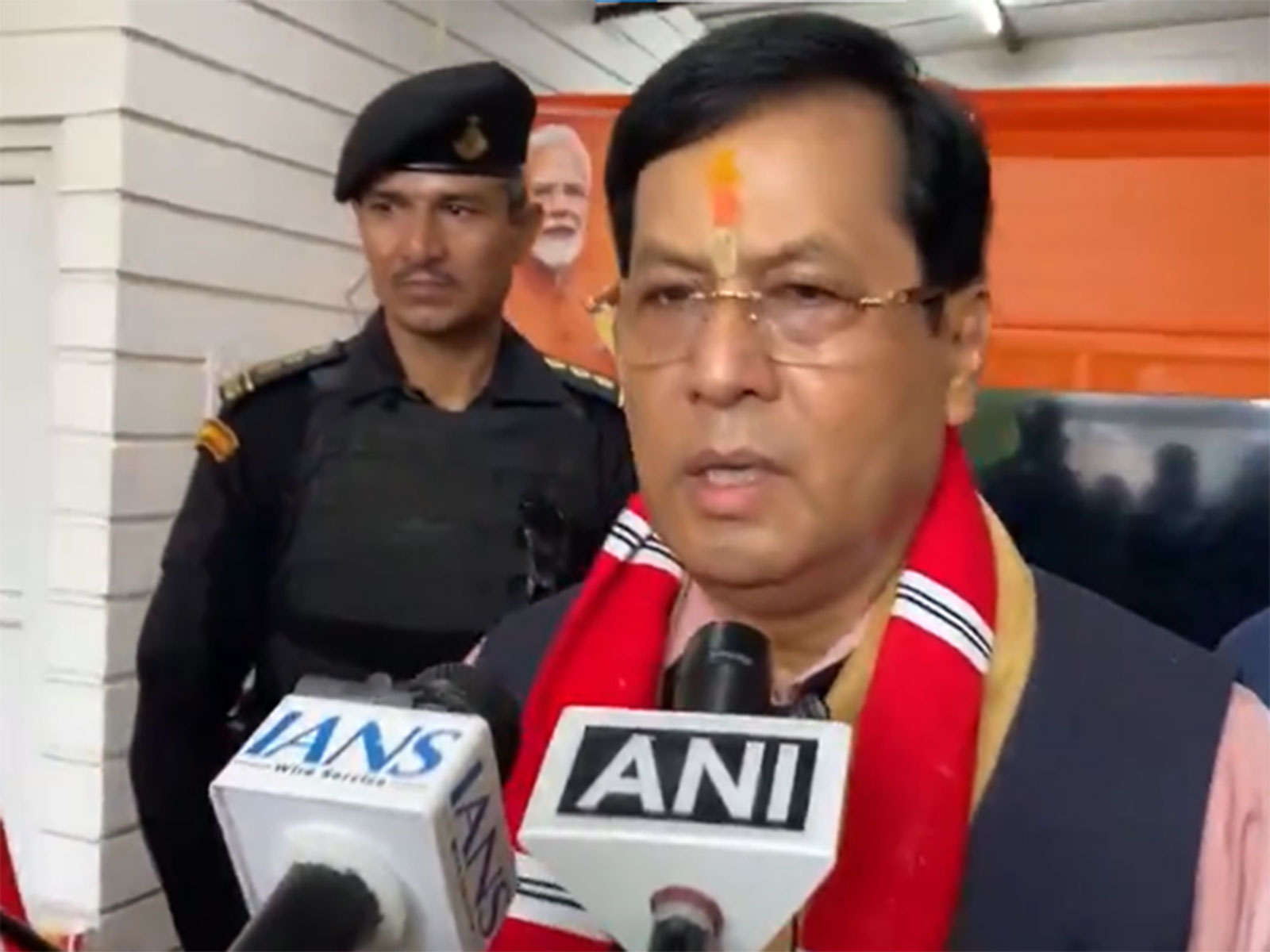 Union Minister Sarbananda Sonowal (Photo/ANI)