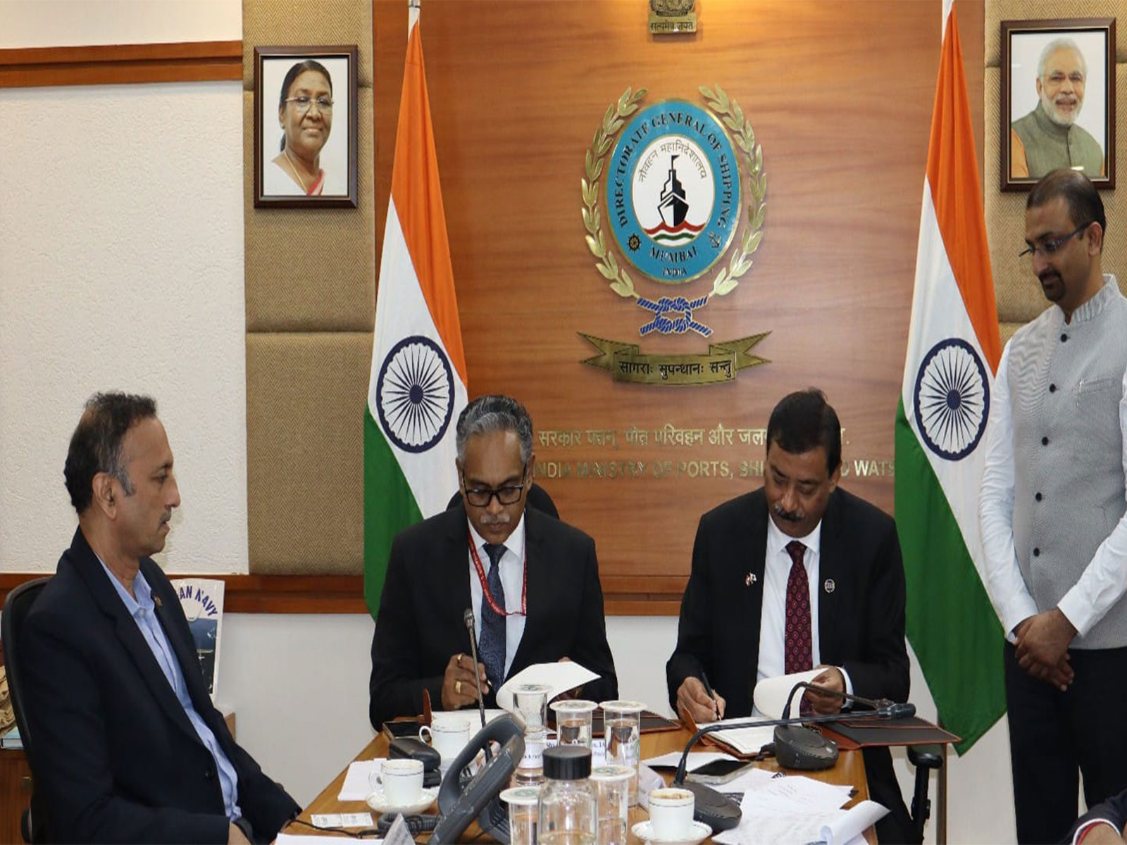 EIL, DGMA sign MoU for maritime collaboration (Photo/EIL)