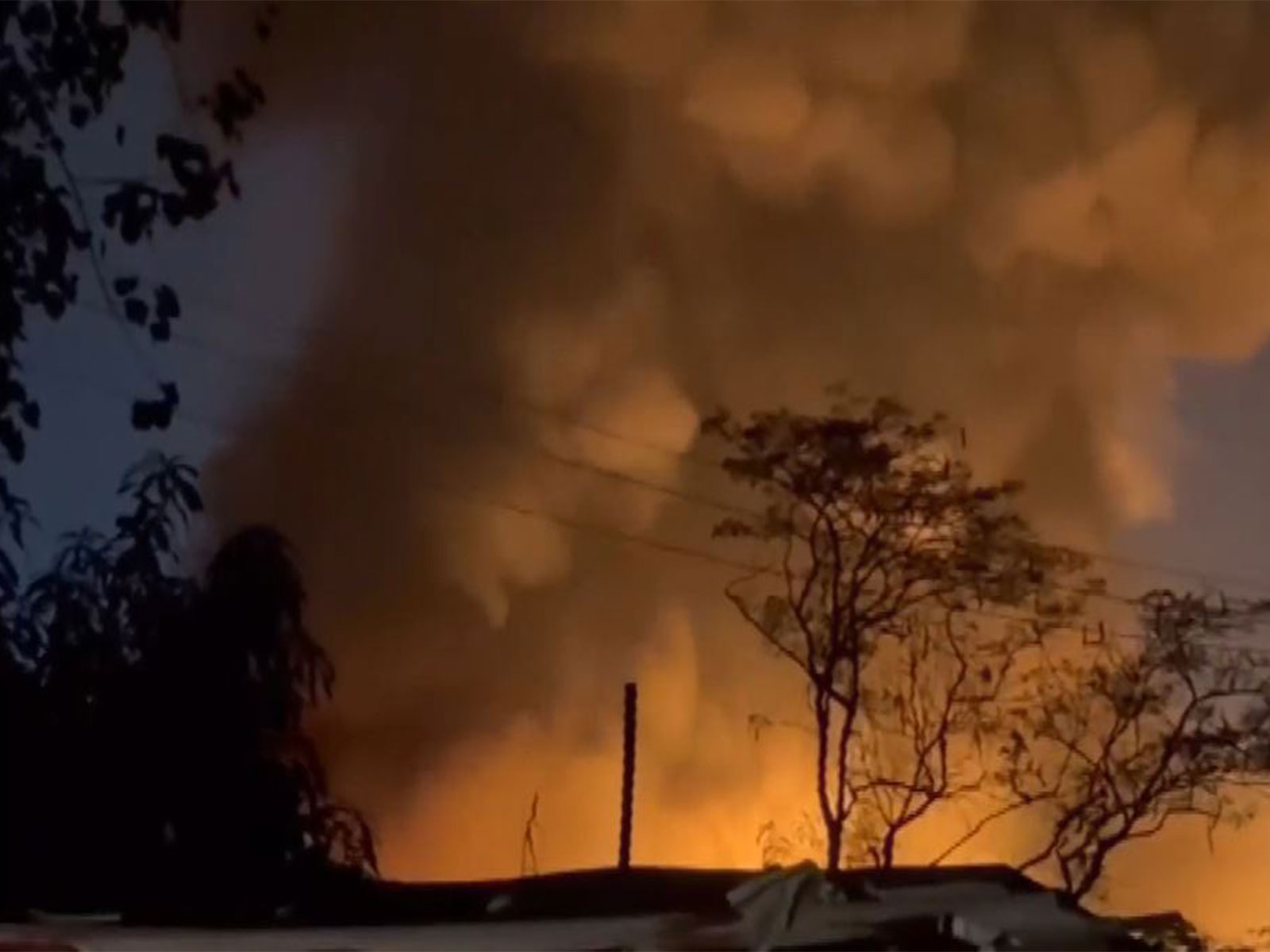  Fire breaks out at Mumbai's Byculla building (File Photo/ANI) 