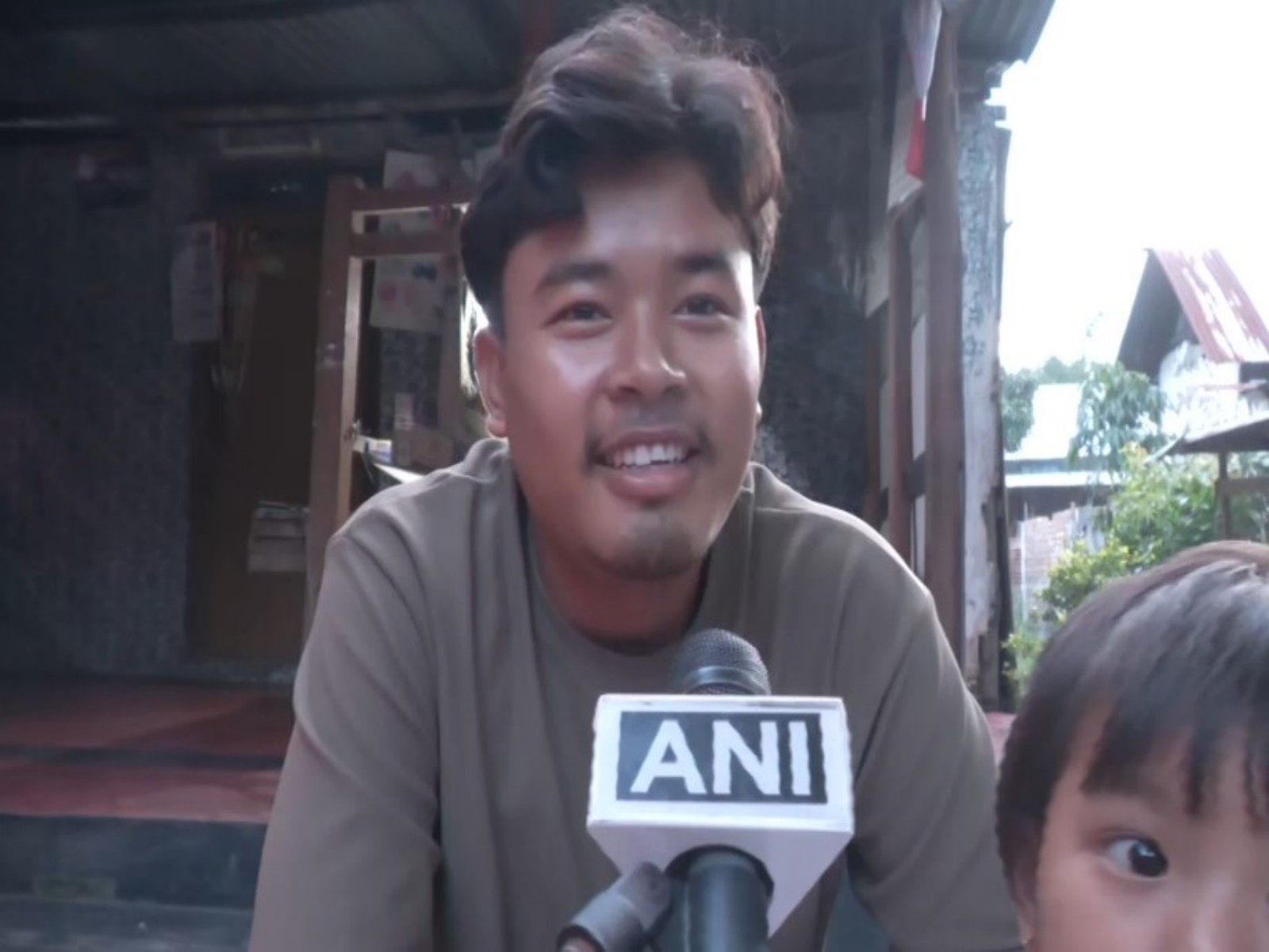 CWG 2026 Silver medal-winner Chanambam Rishikanta Singh's brother Chanambam Premchandra. (Photo: ANI)  