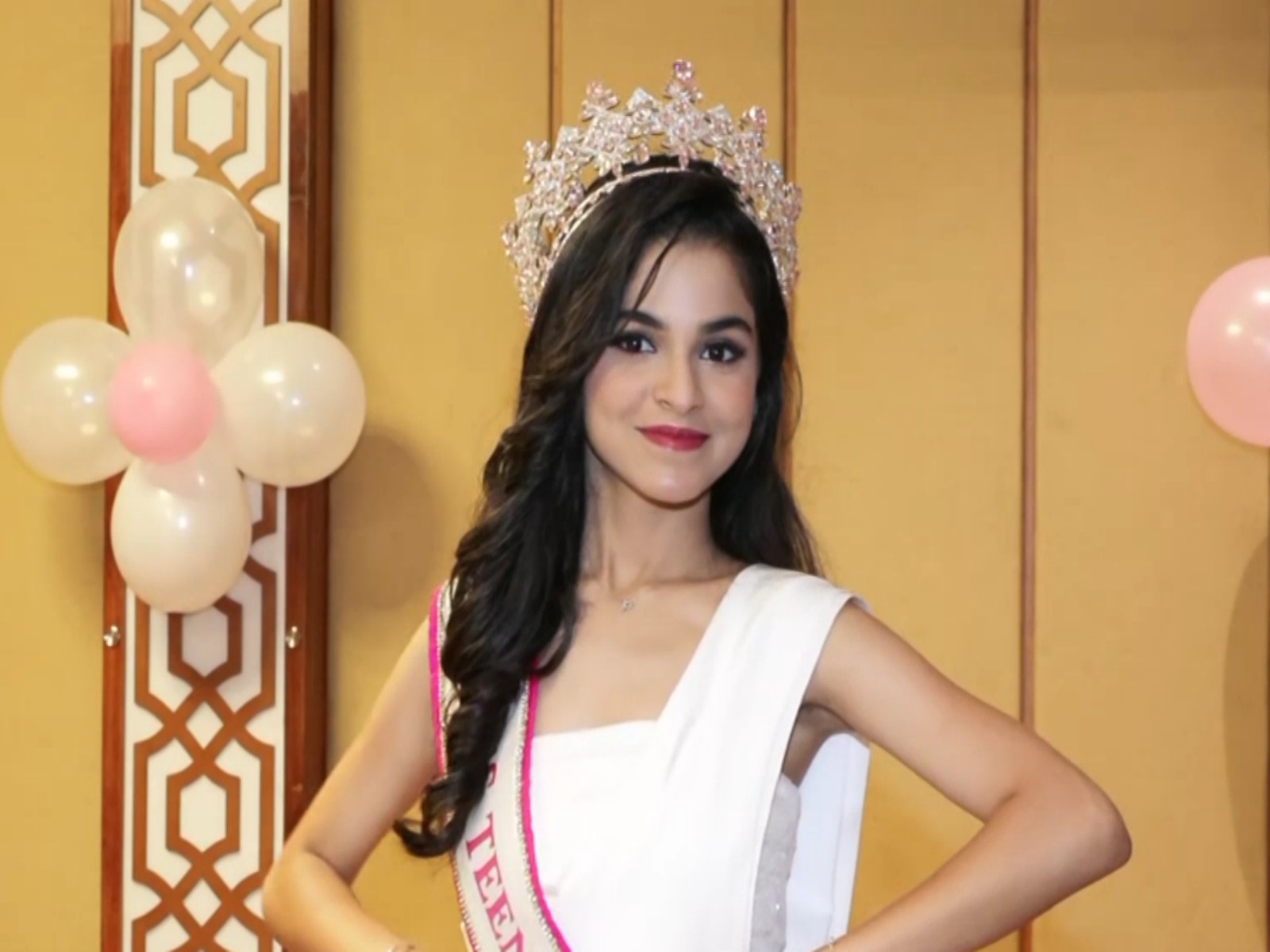 Miss teen Universe Prasuci Panda (Photo/ANI)