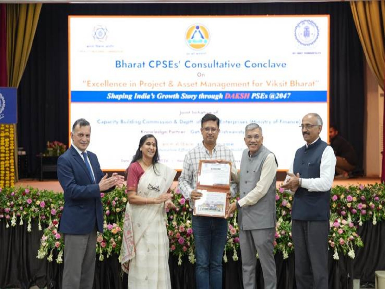 GSV, Capacity Building Commission concludes 3rd Bharat CPSEs' Consultative Conclave 2026 (Photo/PIB)