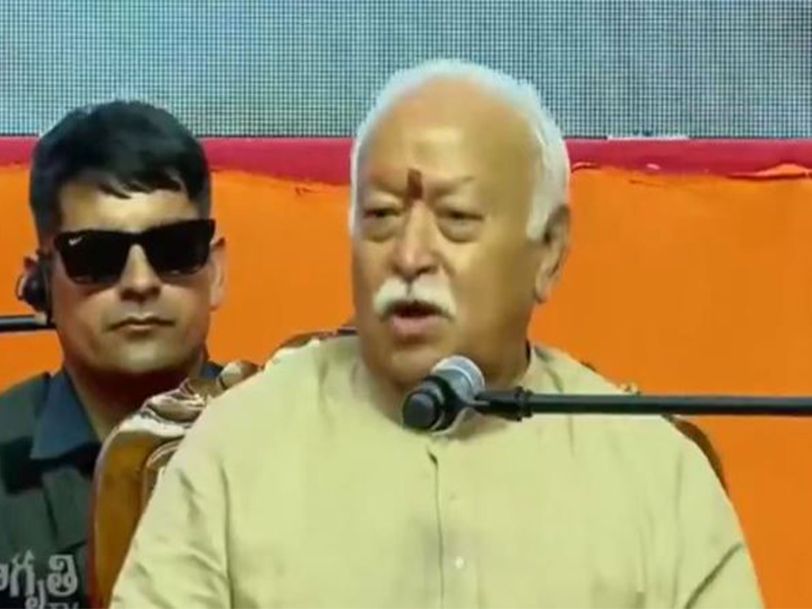  RSS chief Mohan Bhagwat (Photo/ VSK Telangana)