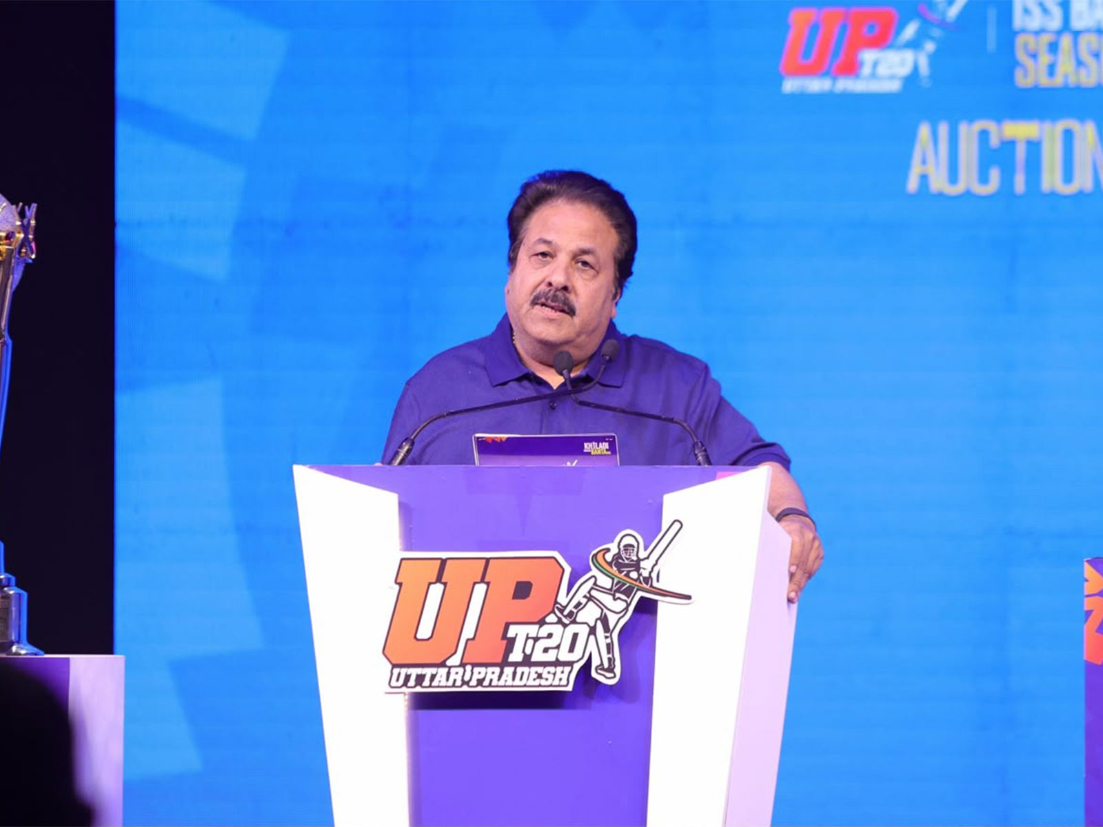 BCCI Vice-President Rajeev Shukla. (Photo/UPT20 League)