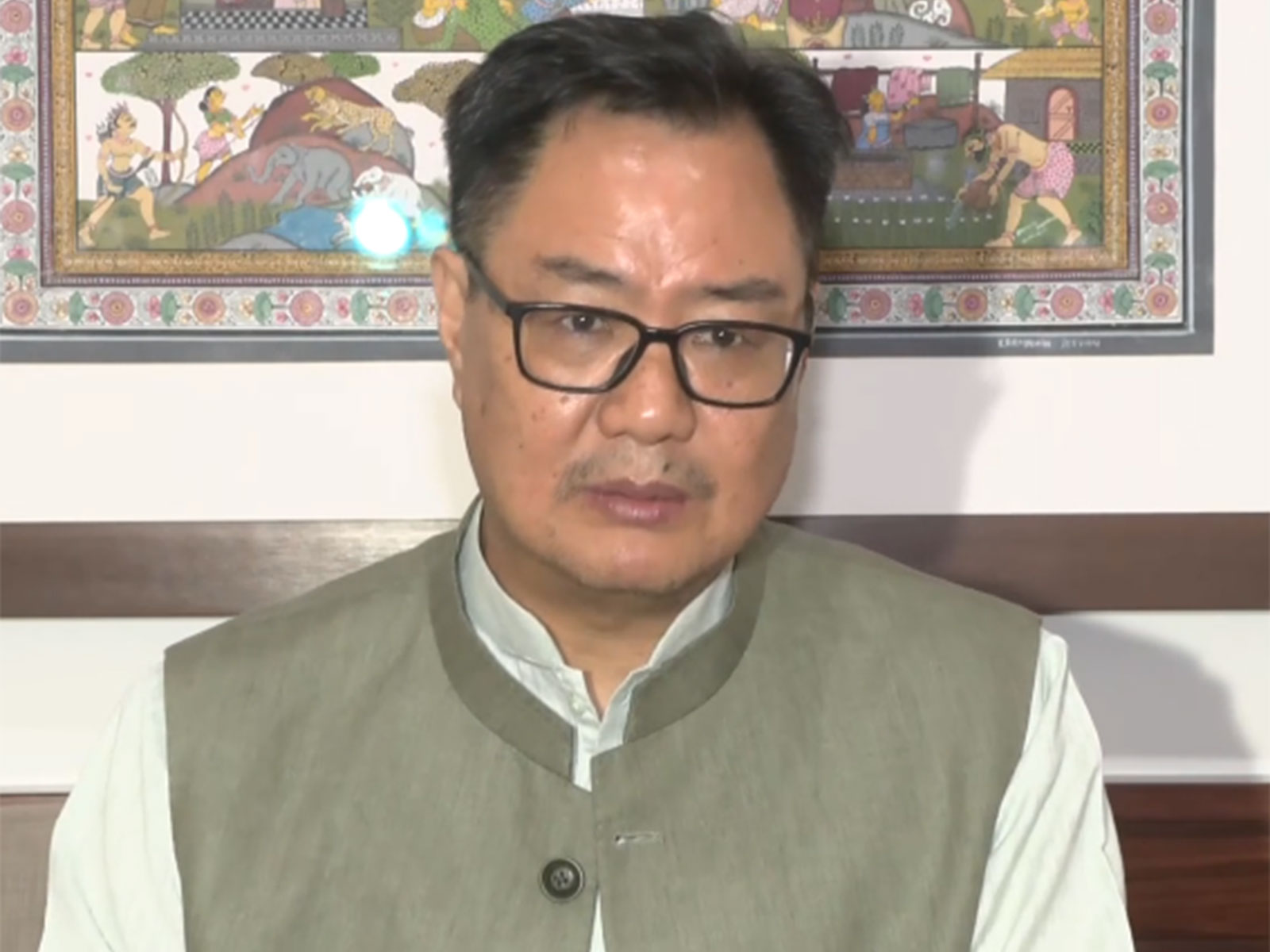 Parliamentary Affairs Minister Kiren Rijiju (Photo/ANI) 