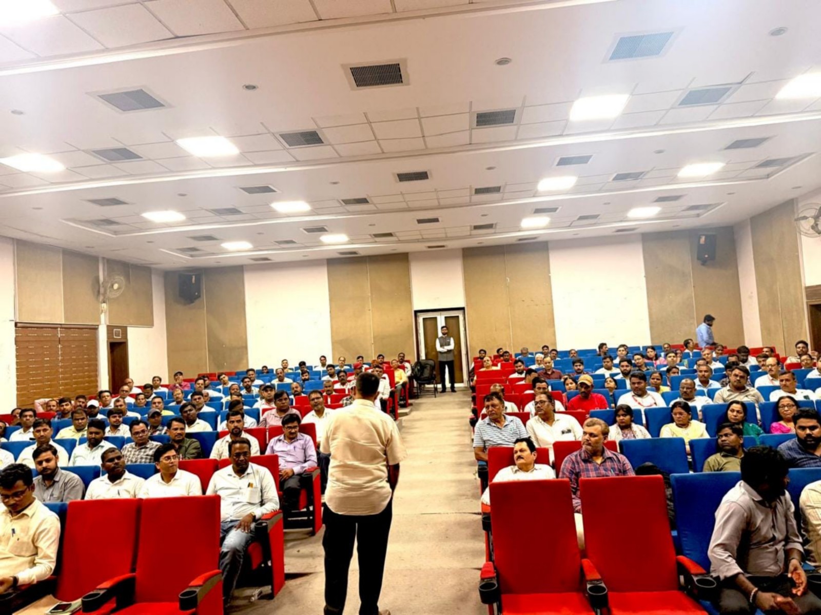 NSE steps up investor awareness drive as over 300 Varanasi civic officials trained on financial literacy. (Photo-X@NSEIndia)