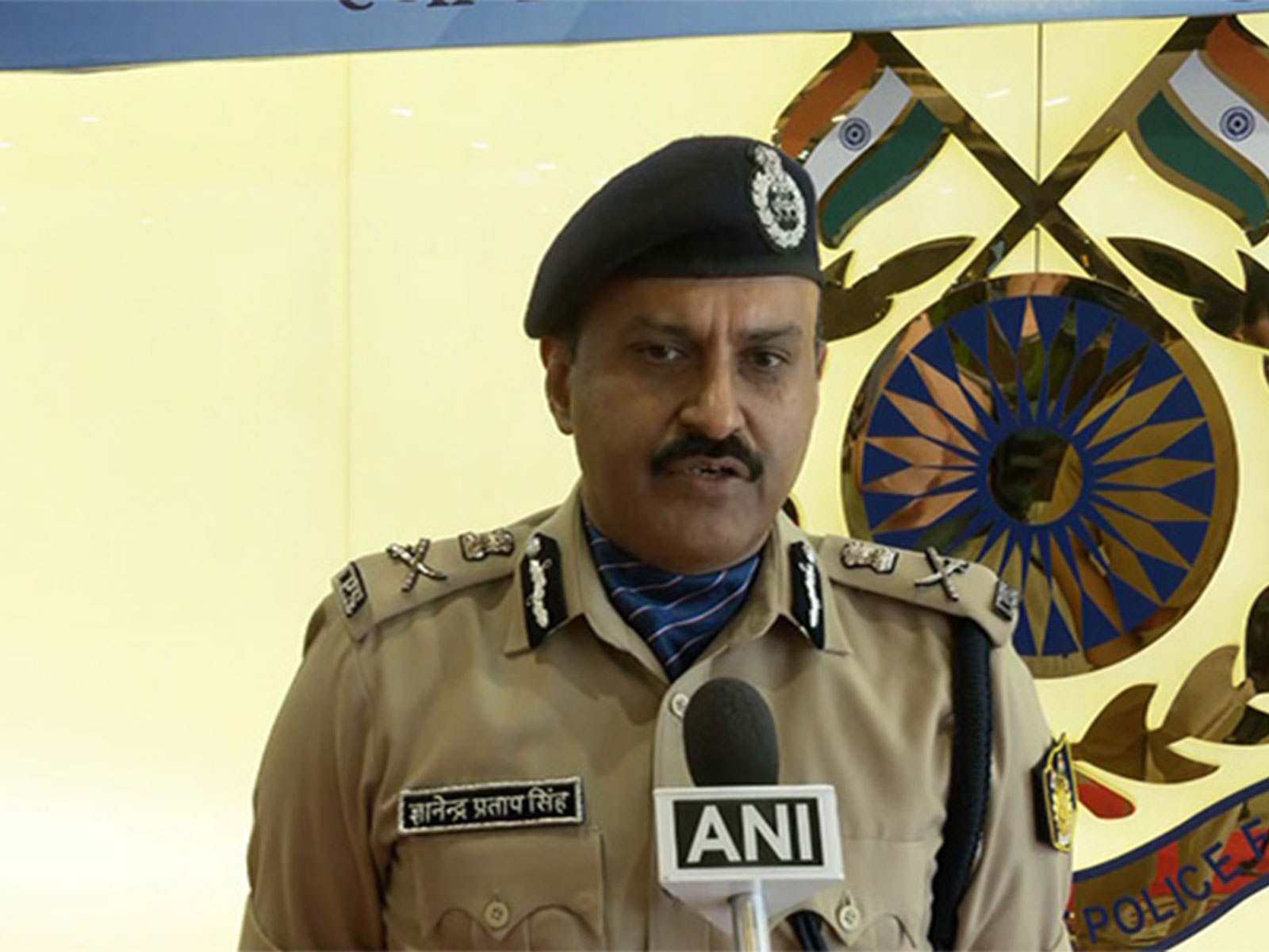 CRPF DG Gyanendra Pratap Singh (Photo: ANI)