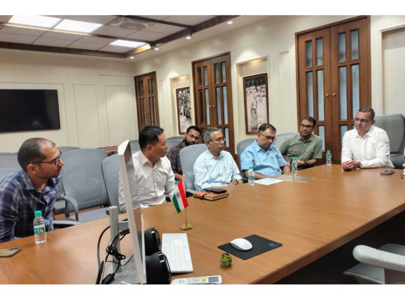 Representative of NTKMA and the Geological Survey of India (Photo/NKTMA)