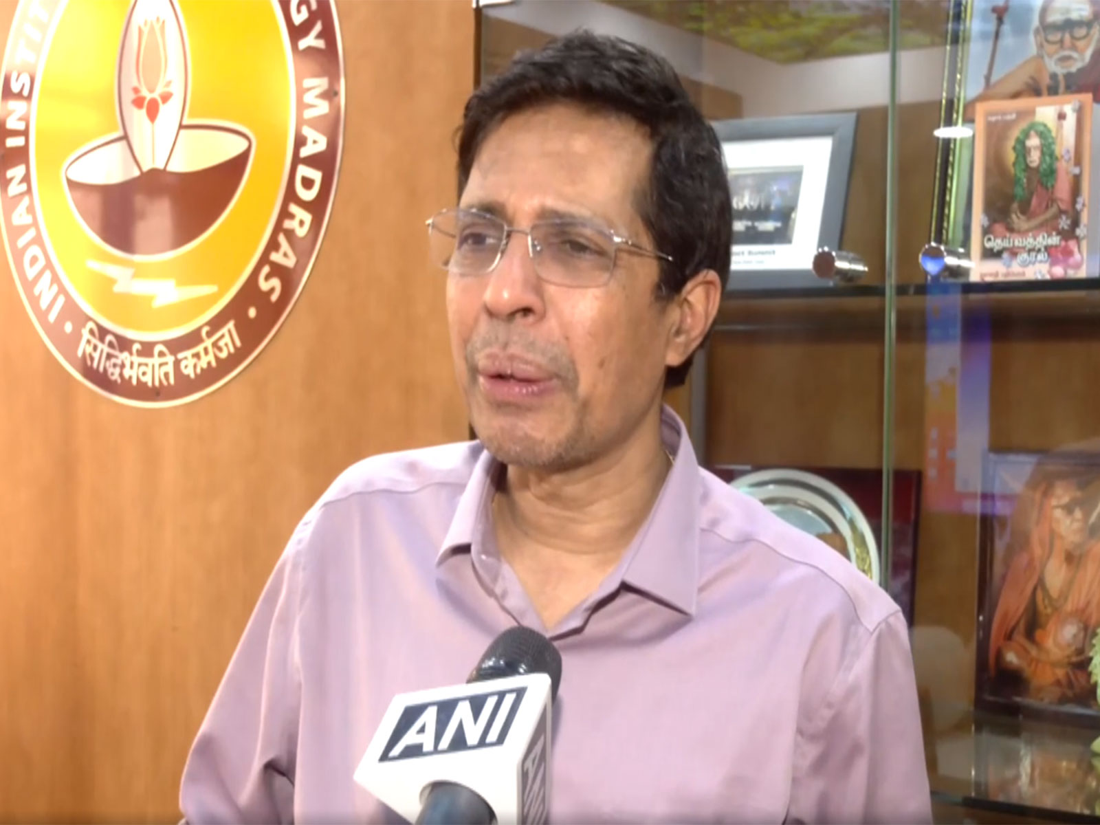 IIT Madras Director and Member of the task force constituted for NTA examination reforms, V Kamakoti (Photo/ANI)