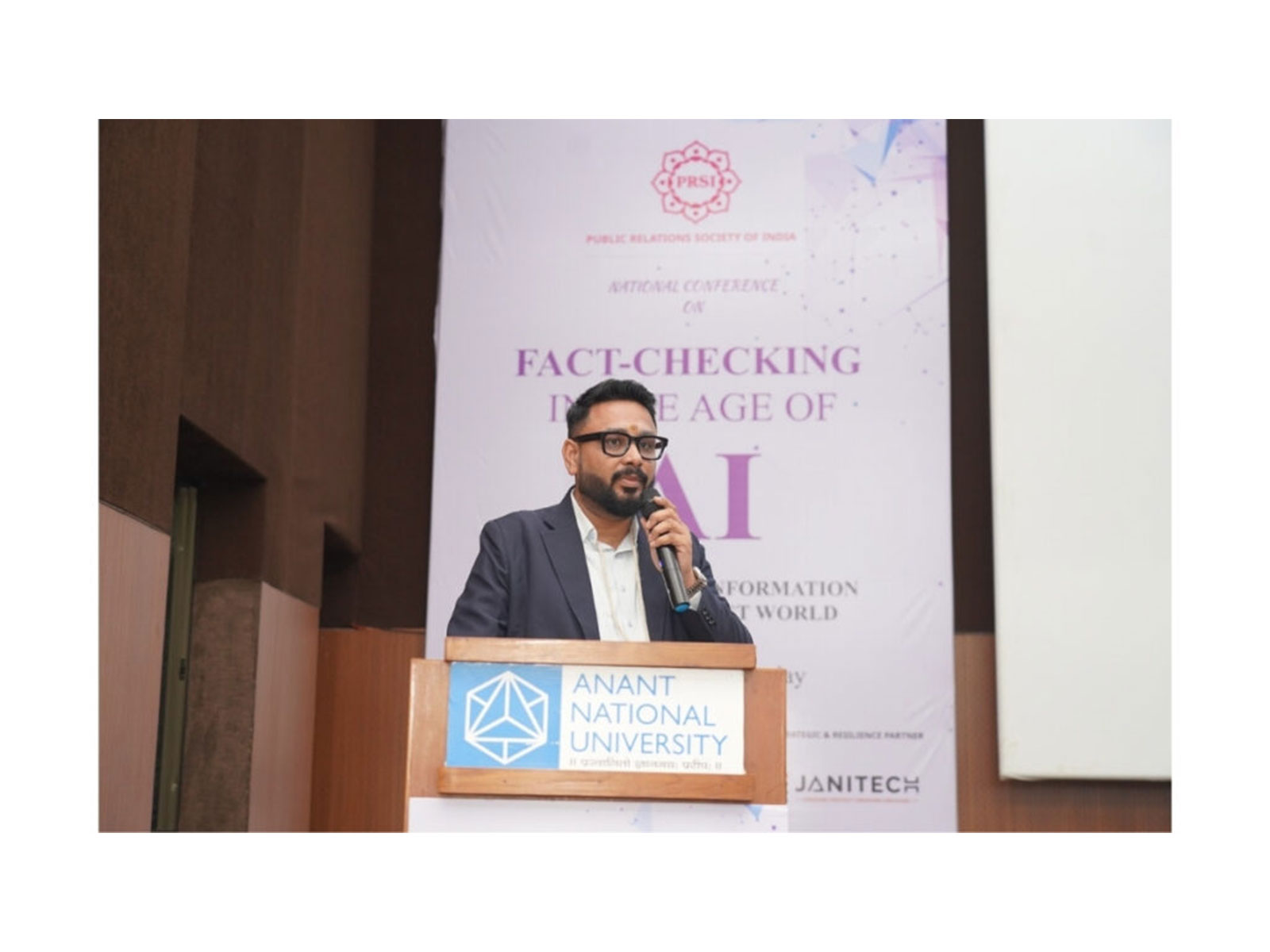 Technology Must Be Anchored in Trust, Says Dr. Kashyap Jani at PRSI National Conference on Fact-Checking in the Age of AI