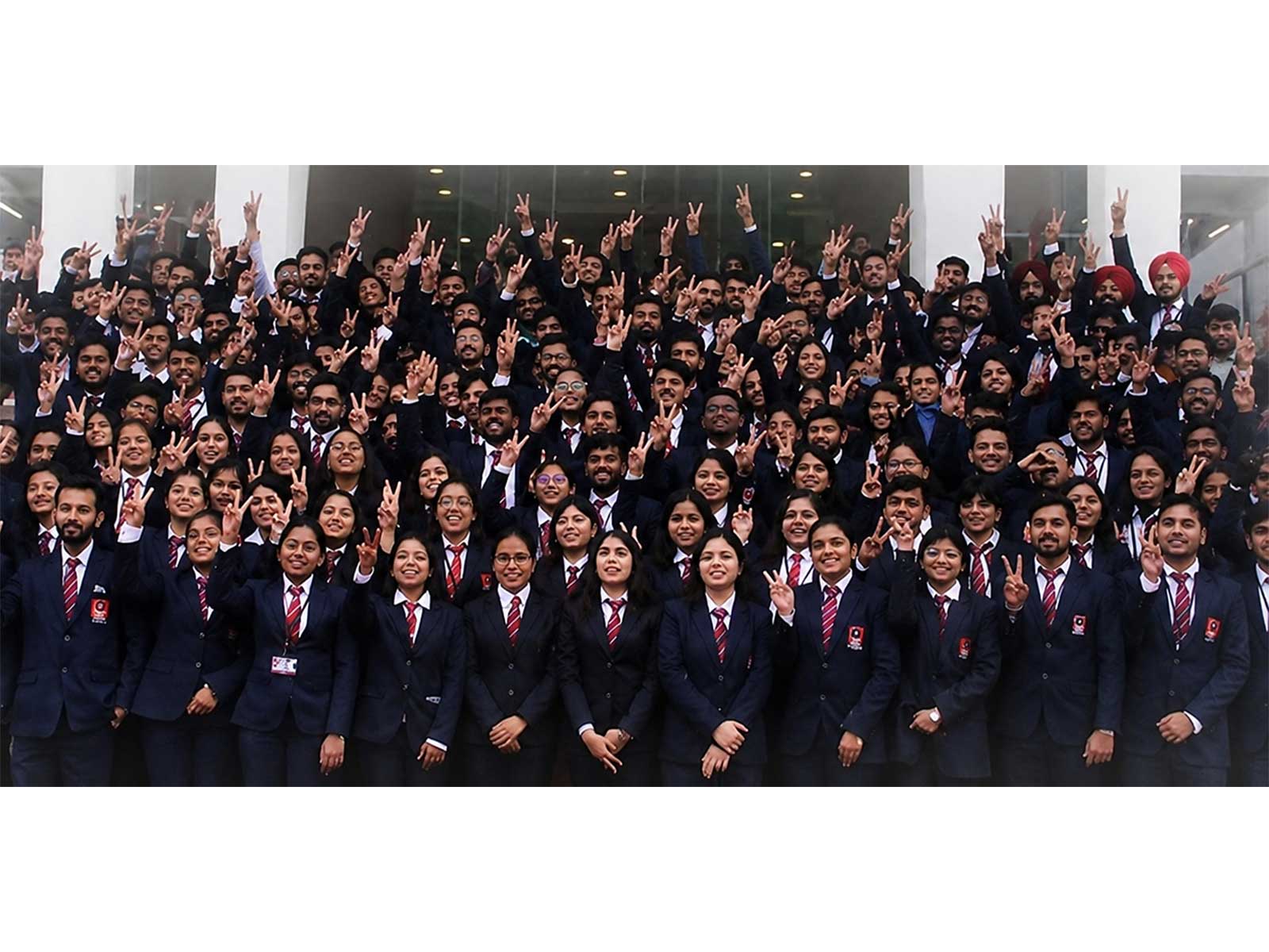 Some of the MBA students of Chandigarh University who received lucrative offers from top MNCs during their campus placements