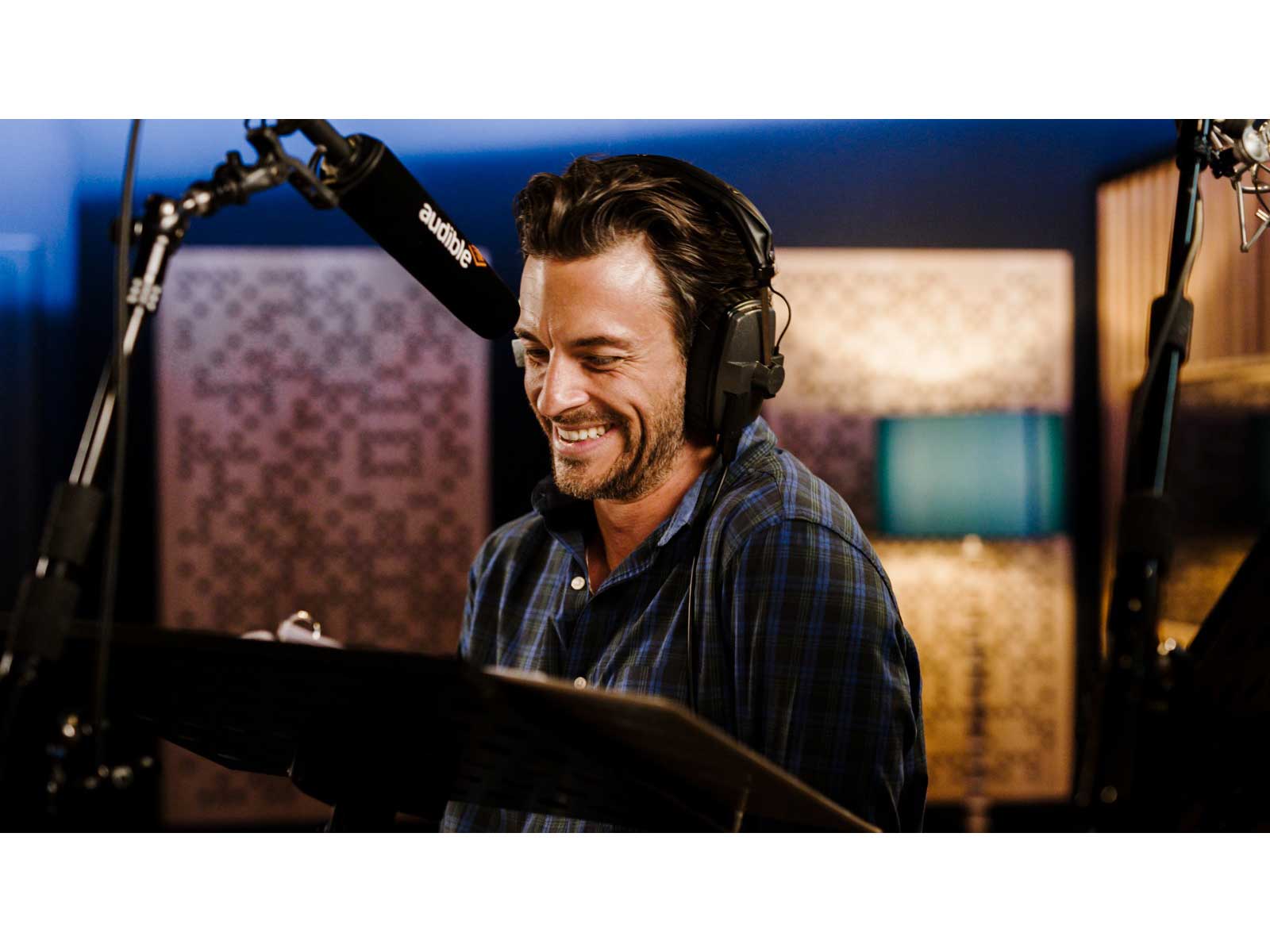 Jonathan Bailey records his role as Dracula for Audible's all-star adaptation of Bram Stoker's classic, premiering October 1