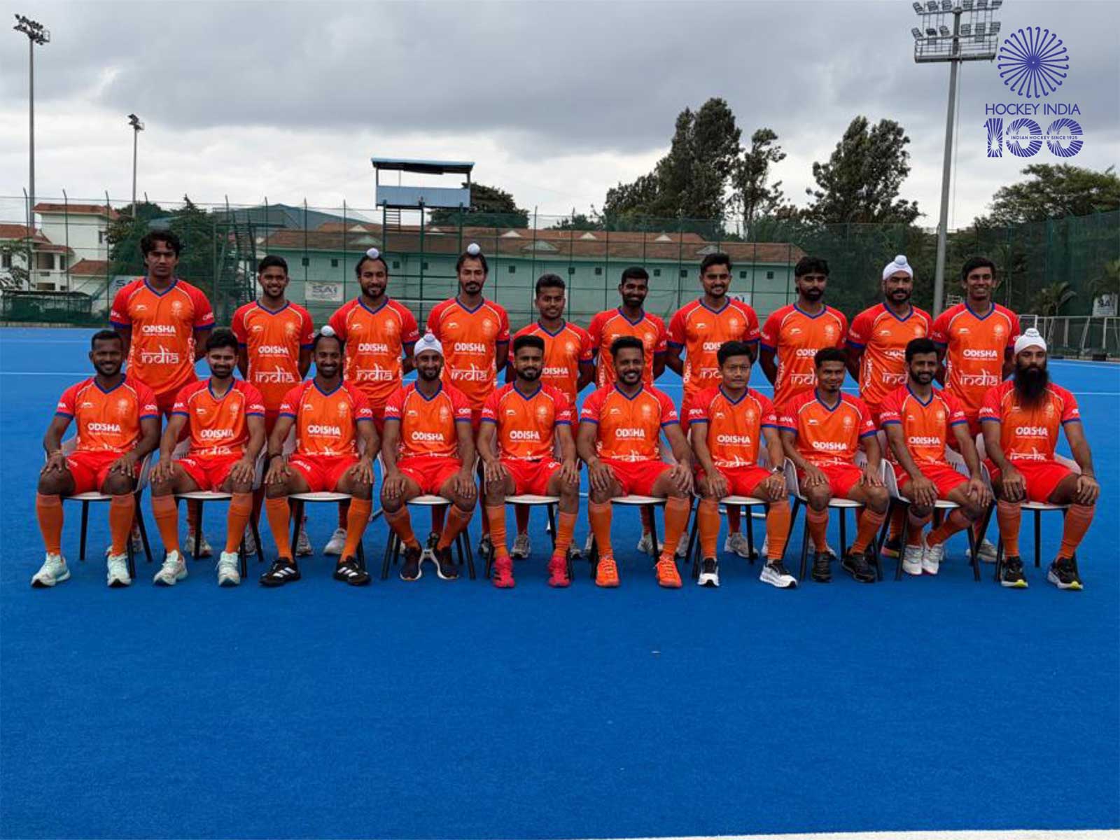 Indian men's hockey team. (Photo: @HockeyIndia X)