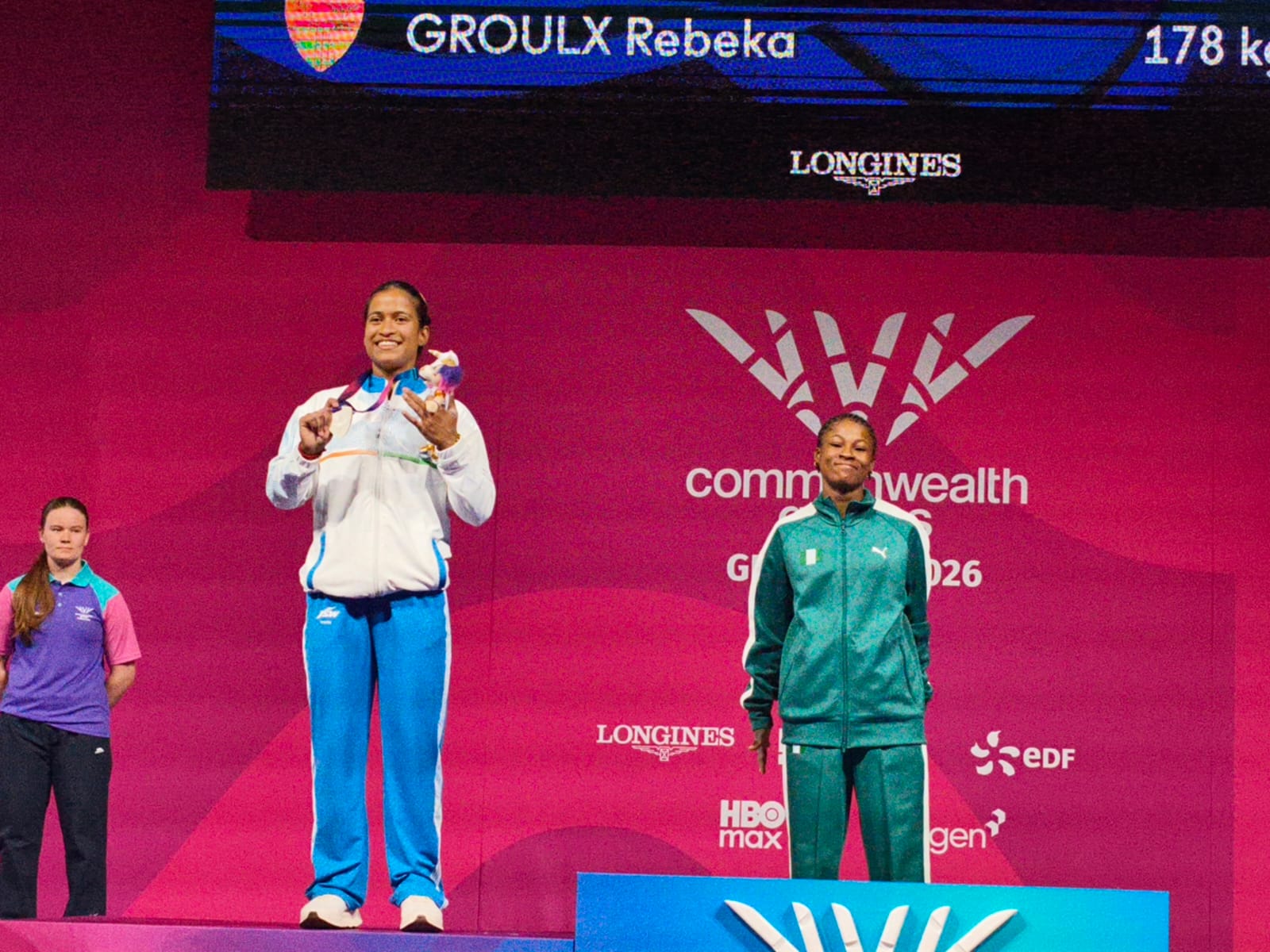 Gyaneshwari Yadav (left) (Photo: ANI)