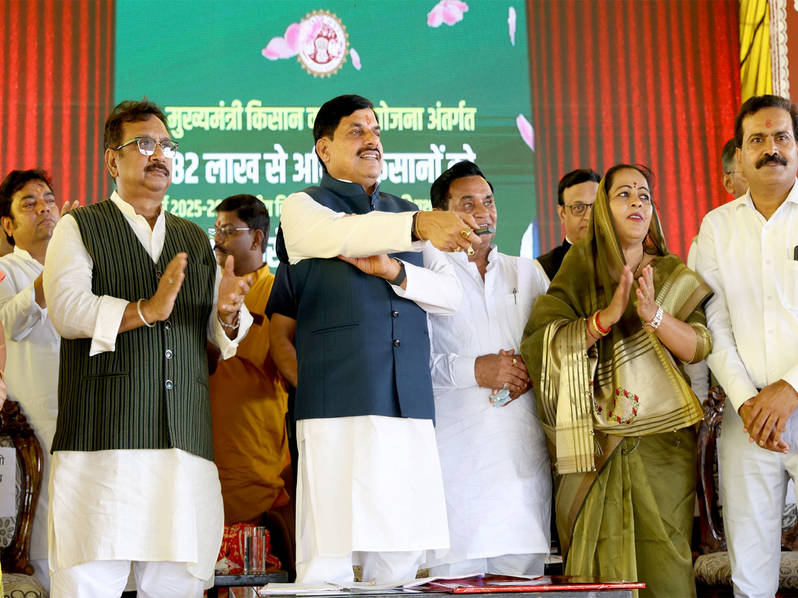 Madhya Pradesh CM Mohan Yadav at the event (Photo/DPR) 